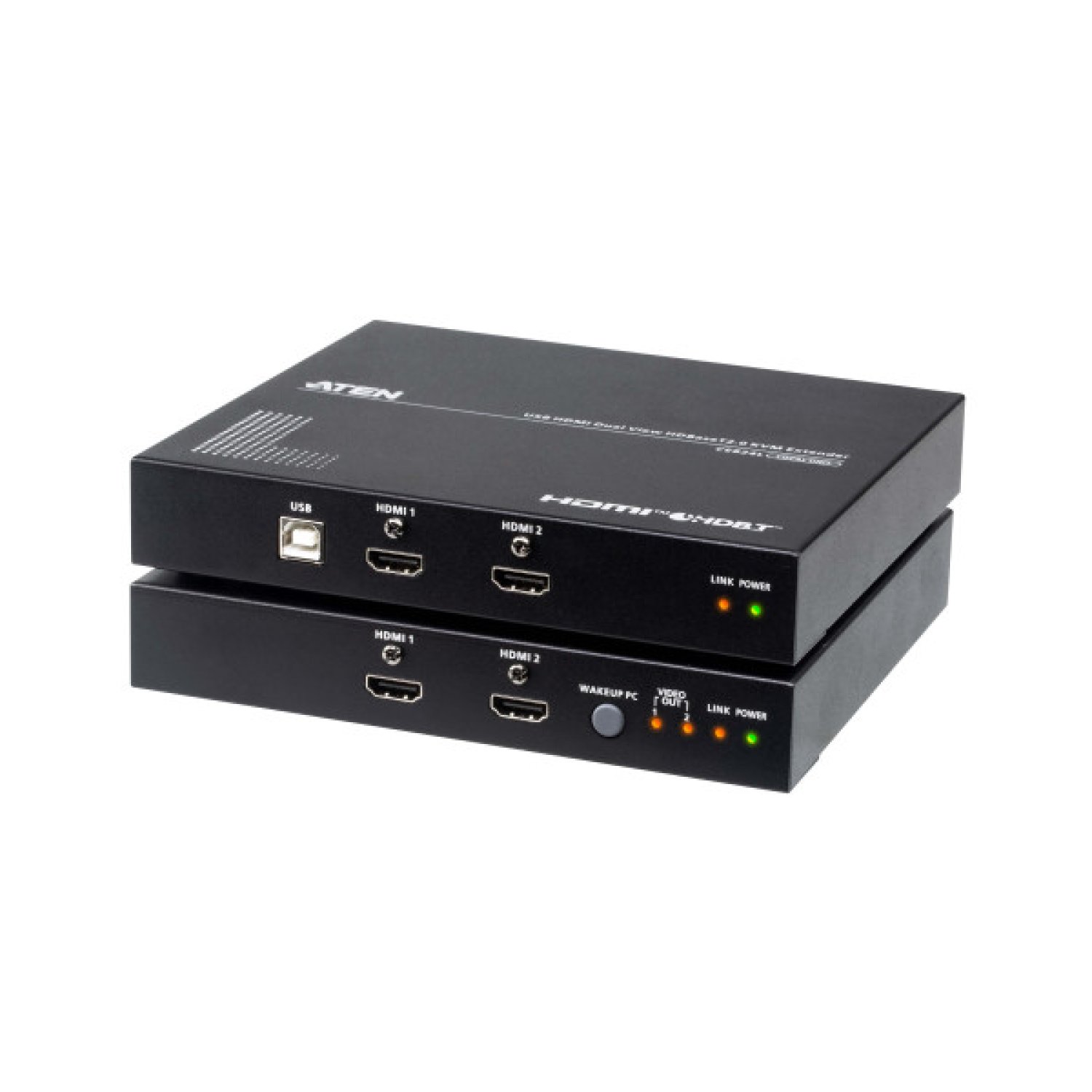 ATEN Extensor KVM USB HDMI · HDBaseT 2.0 · 4K a 100m · Dual View