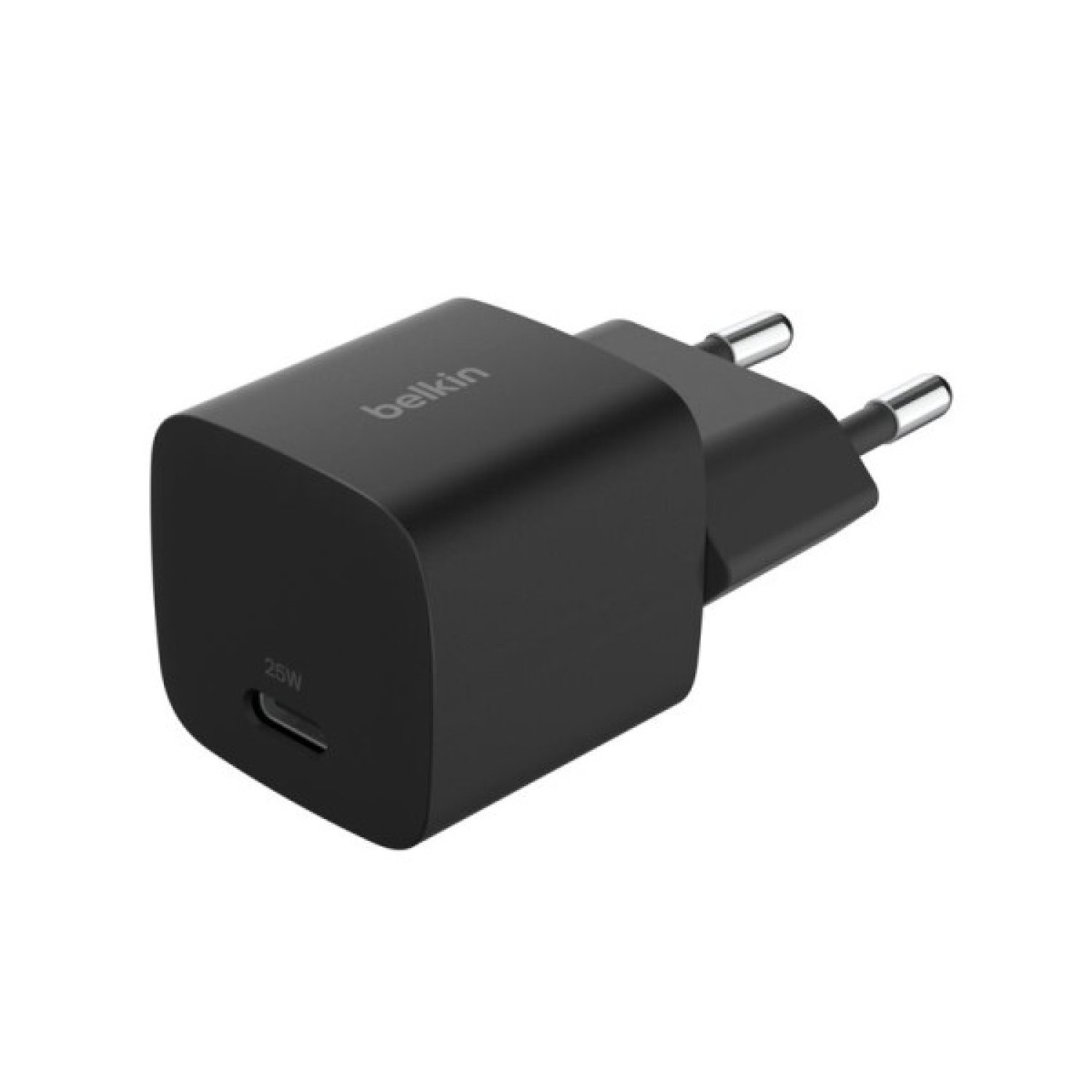 Belkin Cargador USB-C · 25W PD con PPS · Negro