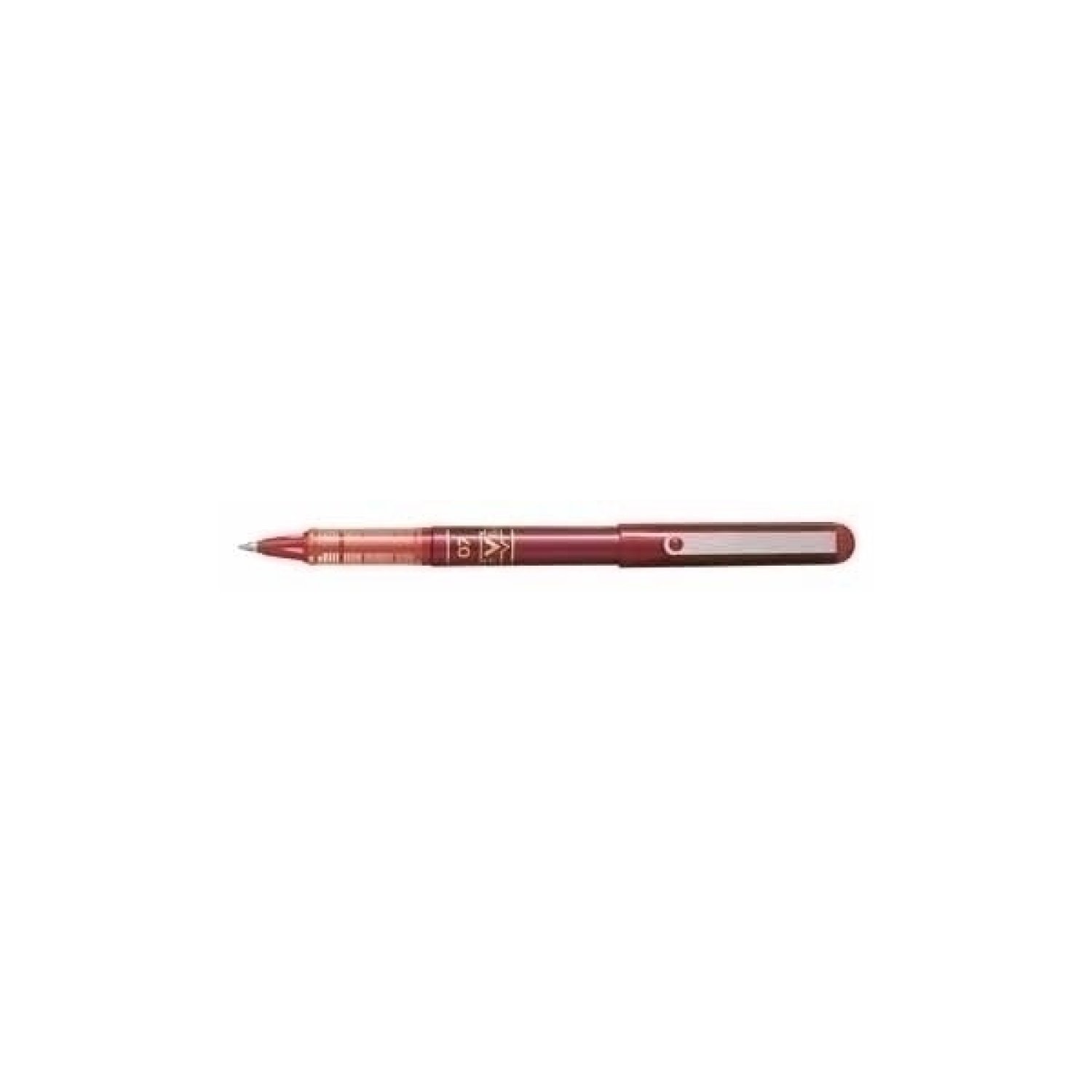 Pilot V-Ball · Bolígrafo Roller Tinta Líquida · 0,7mm · Rojo
