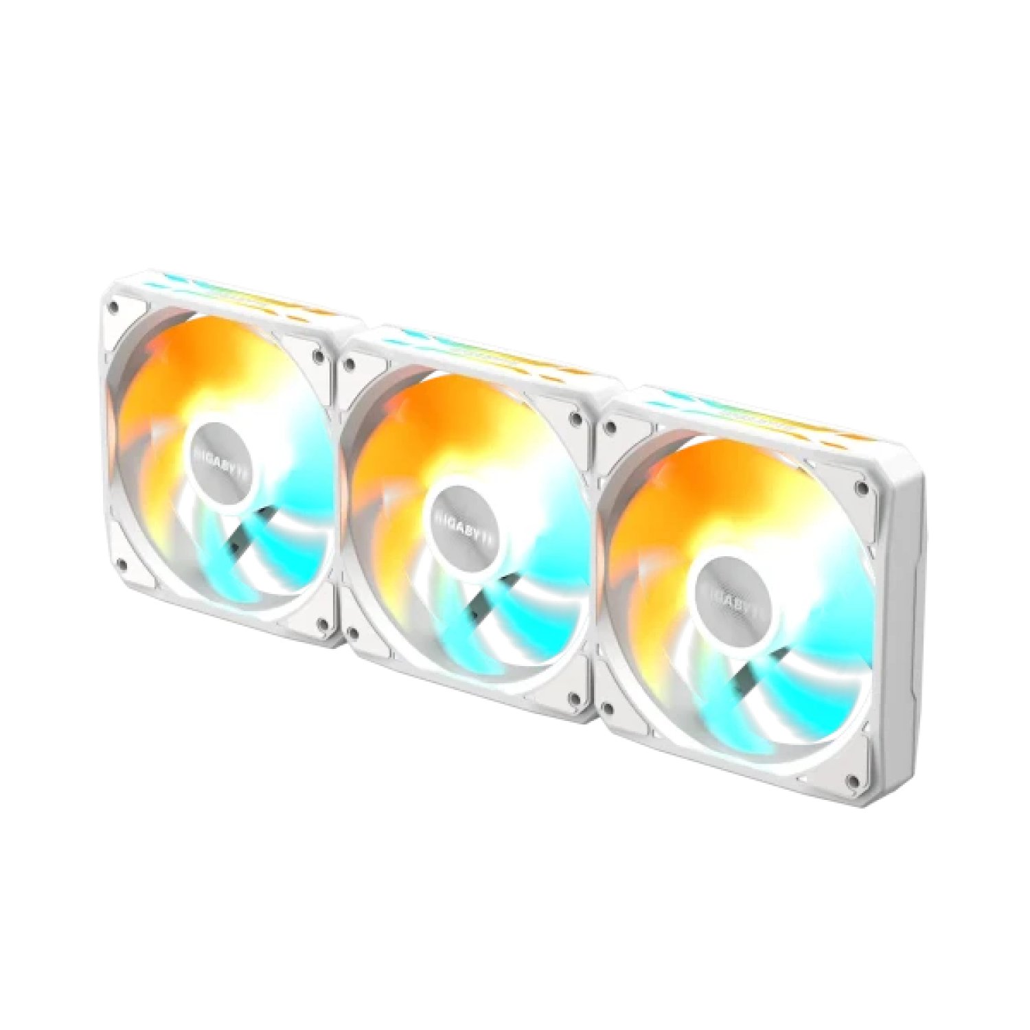 Gigabyte EZ Chain Fan 120 Ice · Pack 3 · 3x120mm · Blanco · Refrigeración PC