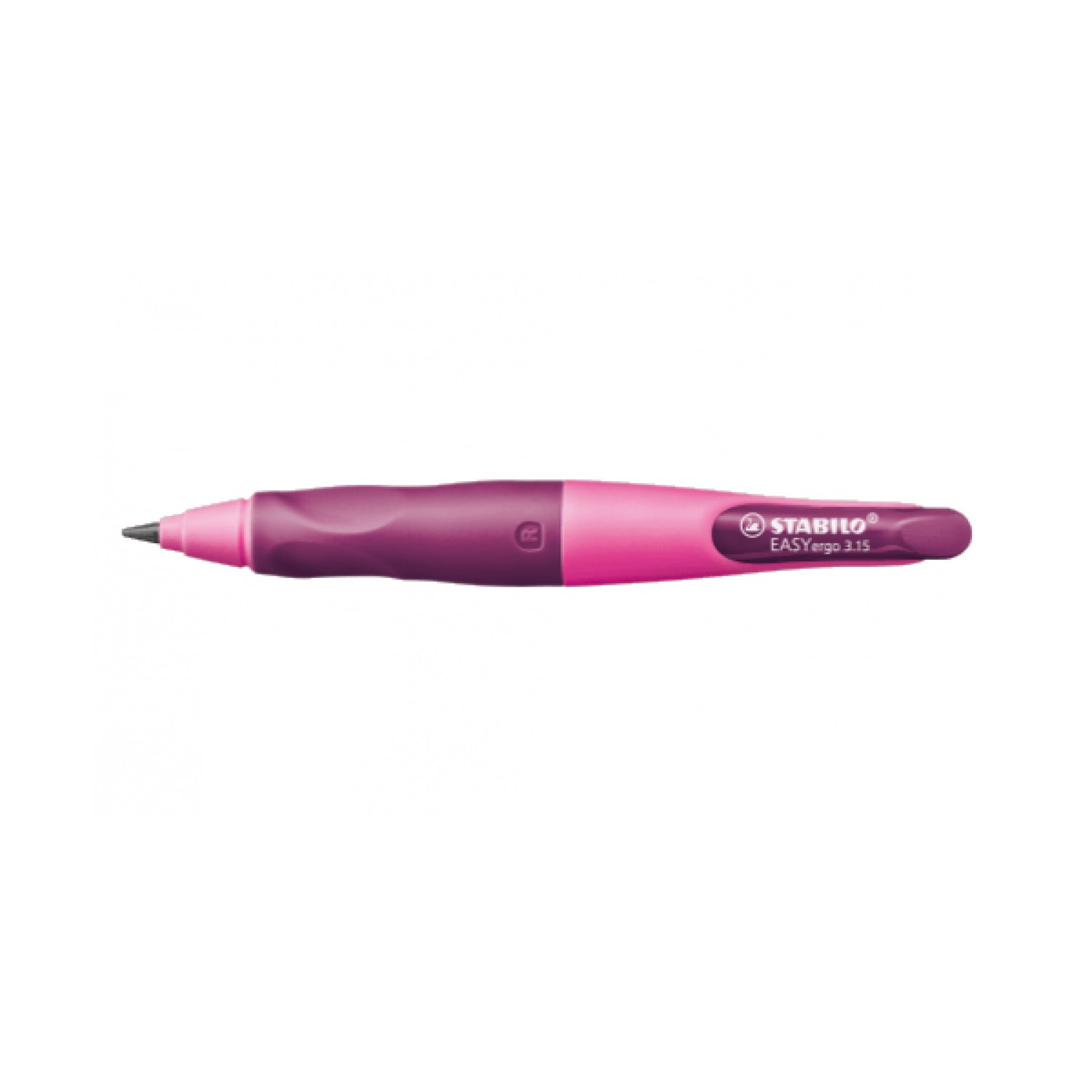 Stabilo EasyErgo · Portaminas Ergonómico · Minas 3,15mm · Diestros · Rosa