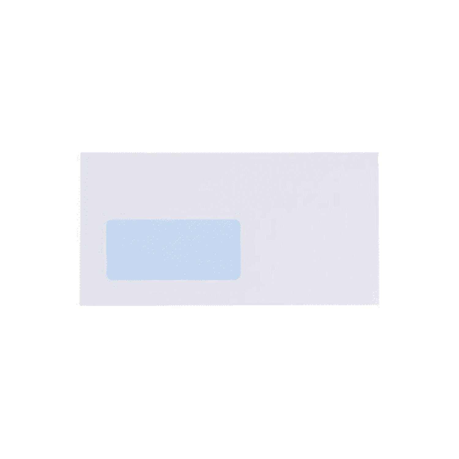 SAM · Sobres Americanos · 500 unidades · 115x225 mm · Offset blanco 90 grs · Ventana izquierda · Autoadhesivo