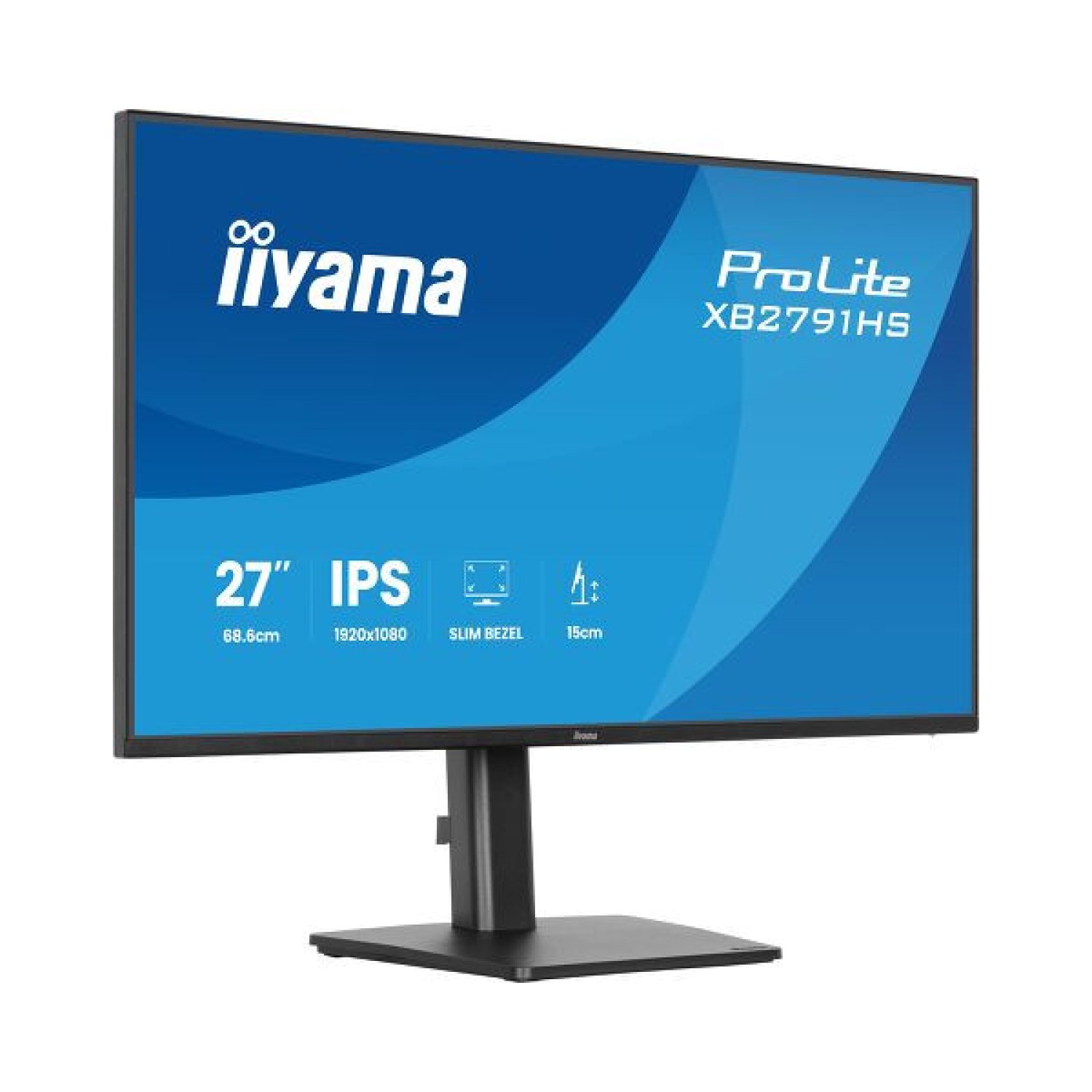 iiyama · Monitor 27" IPS · 1920x1080 · 120Hz · 4-Side Slim Bezel