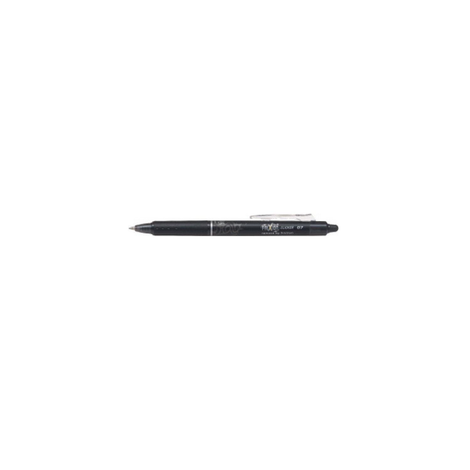 Pilot Frixion Clicker · Bolígrafo Borrable · Tinta Termosensible · Negro