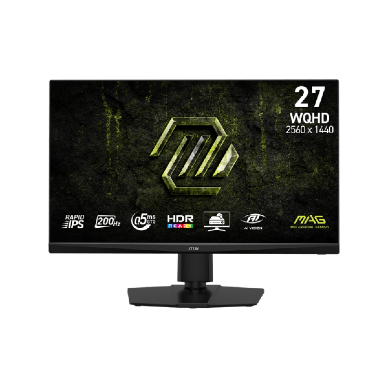 MSI MAG 272QPF · 27" · 2560x1440 · 200Hz · IPS Rapid · Negro