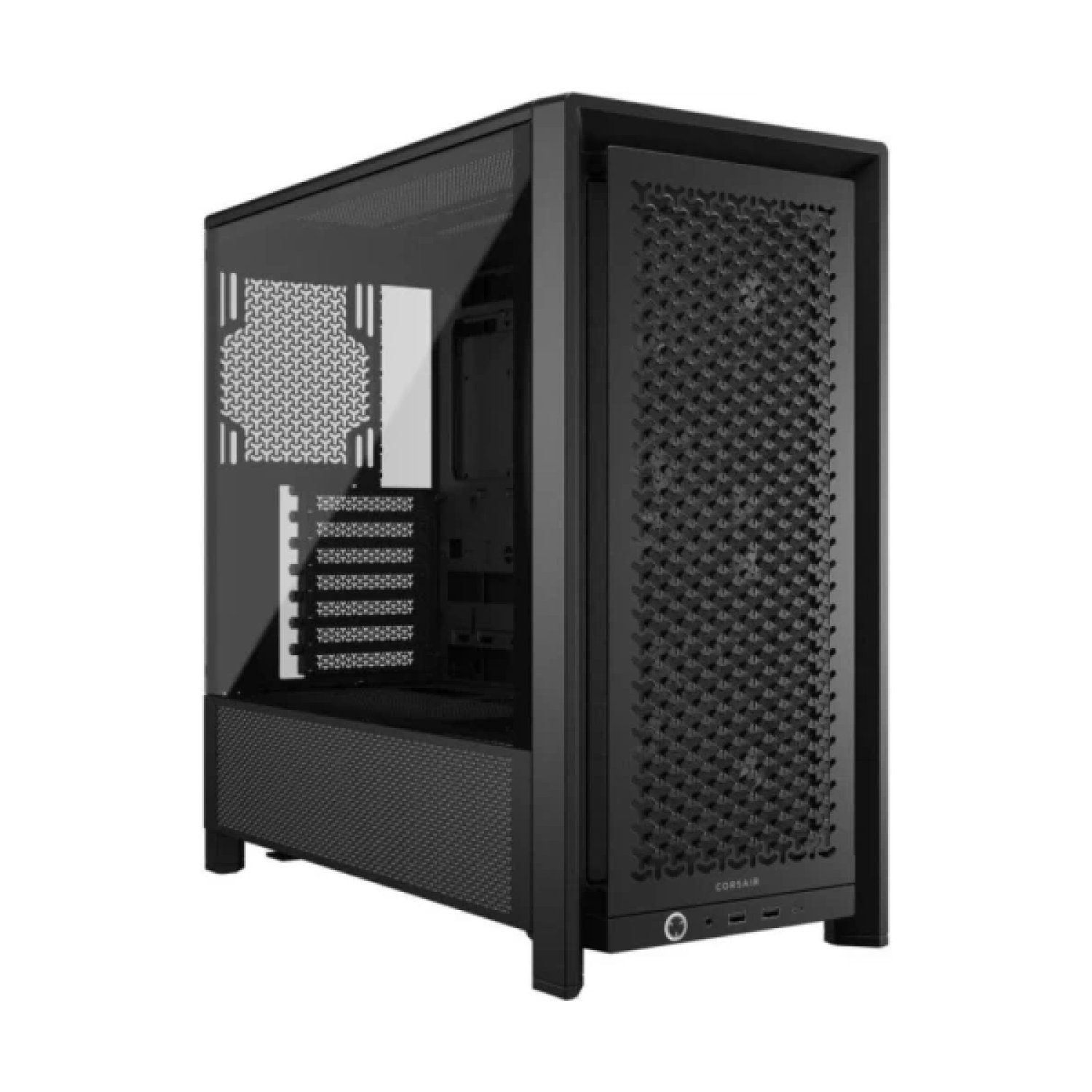 Corsair Frame 4000D Airflow · Mid-Tower · Negro/Nogal · Cristal Templado