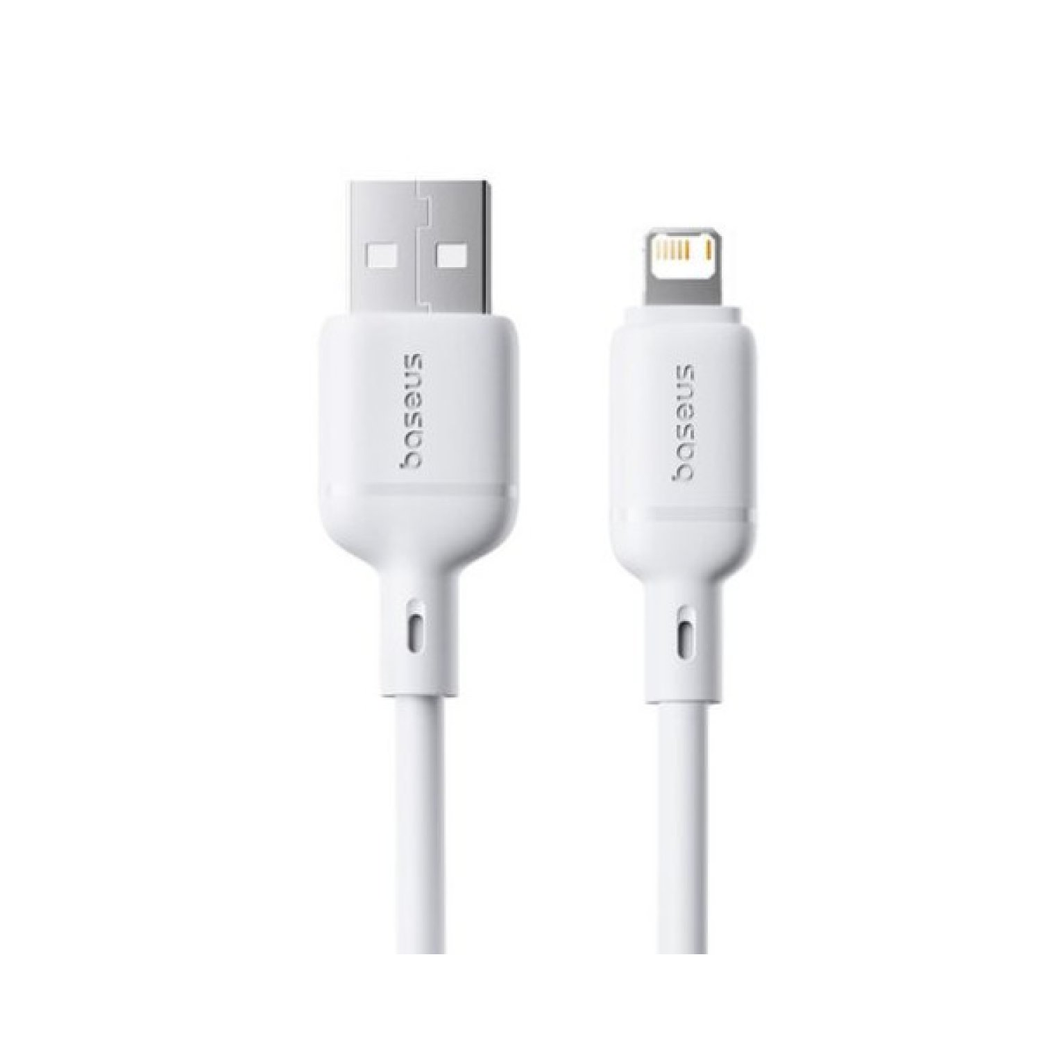 Baseus Silky Series · Cable USB-IP · 2,4A · 1m · Blanco