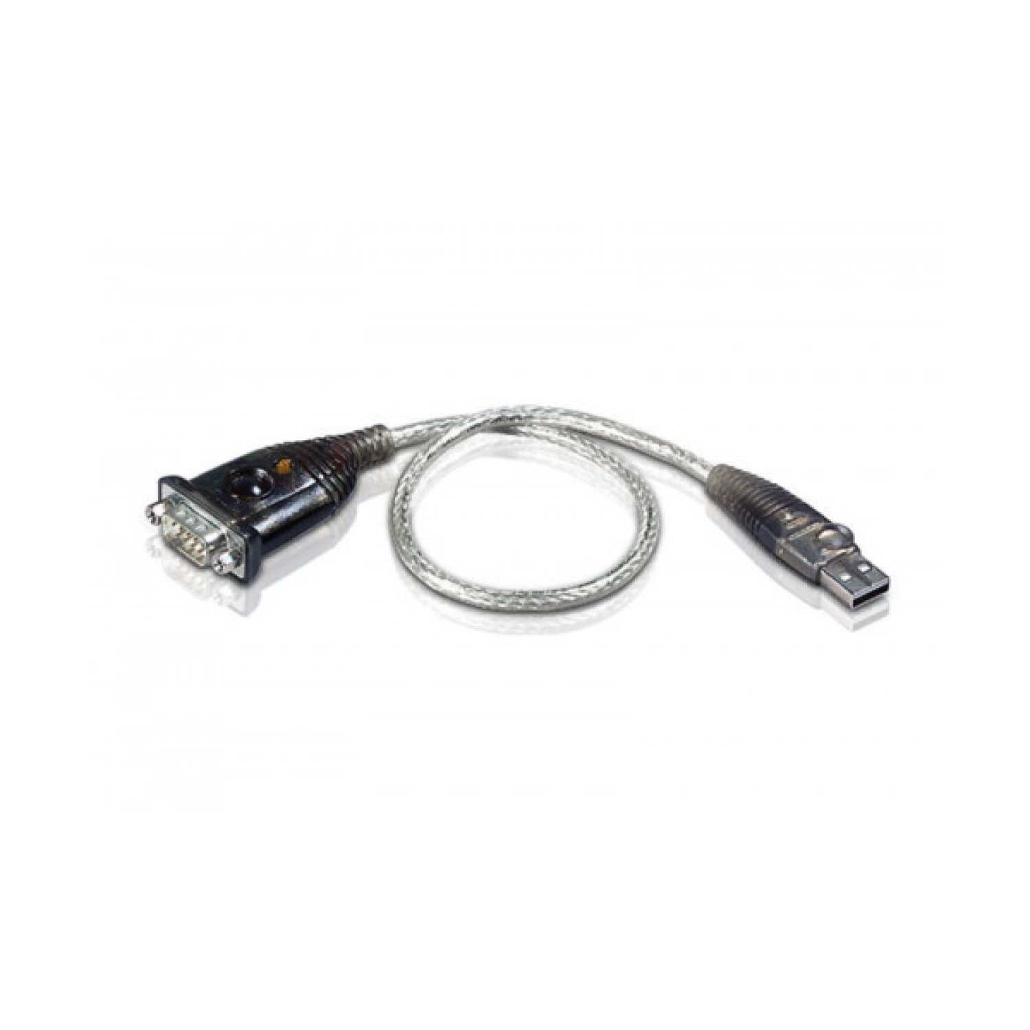 Aten UC232A1-AT · Adaptador USB RS-232 · Negro Metálico