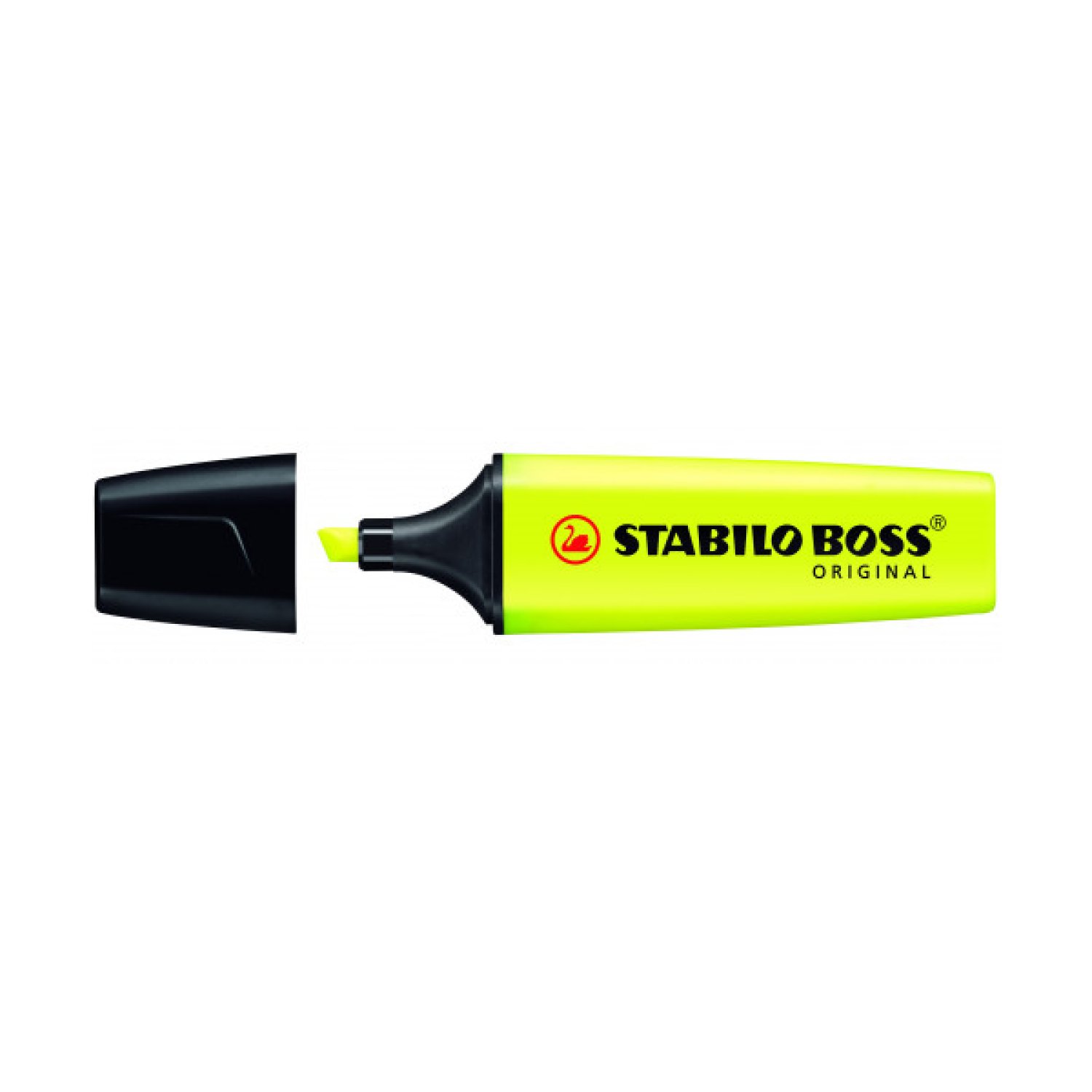 Stabilo Boss Original · Marcador Fluorescente · Trazo 2/5mm · Amarillo