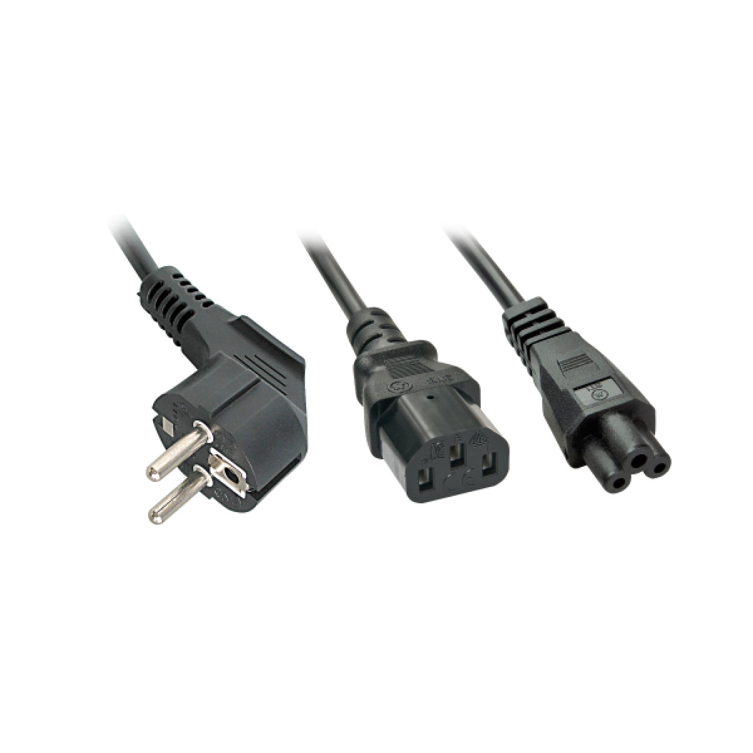Lindy · Cable de Alimentación · C13 a C5 · Negro