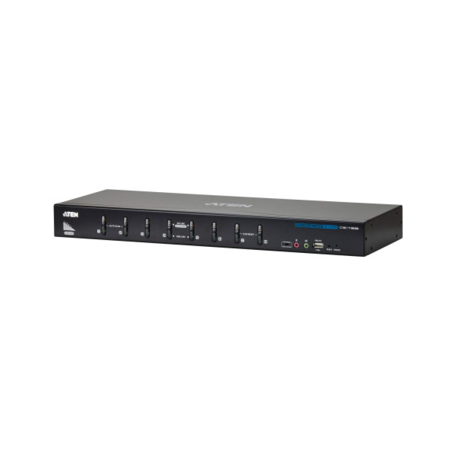 ATEN Switch KVM · DVI/Audio Dual Link · 8 Puertos USB