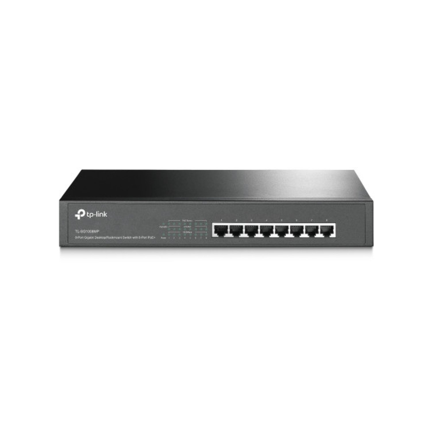 TP-Link TL-SG1008MP · Switch Gigabit · 8 Puertos · PoE · No Gestionado