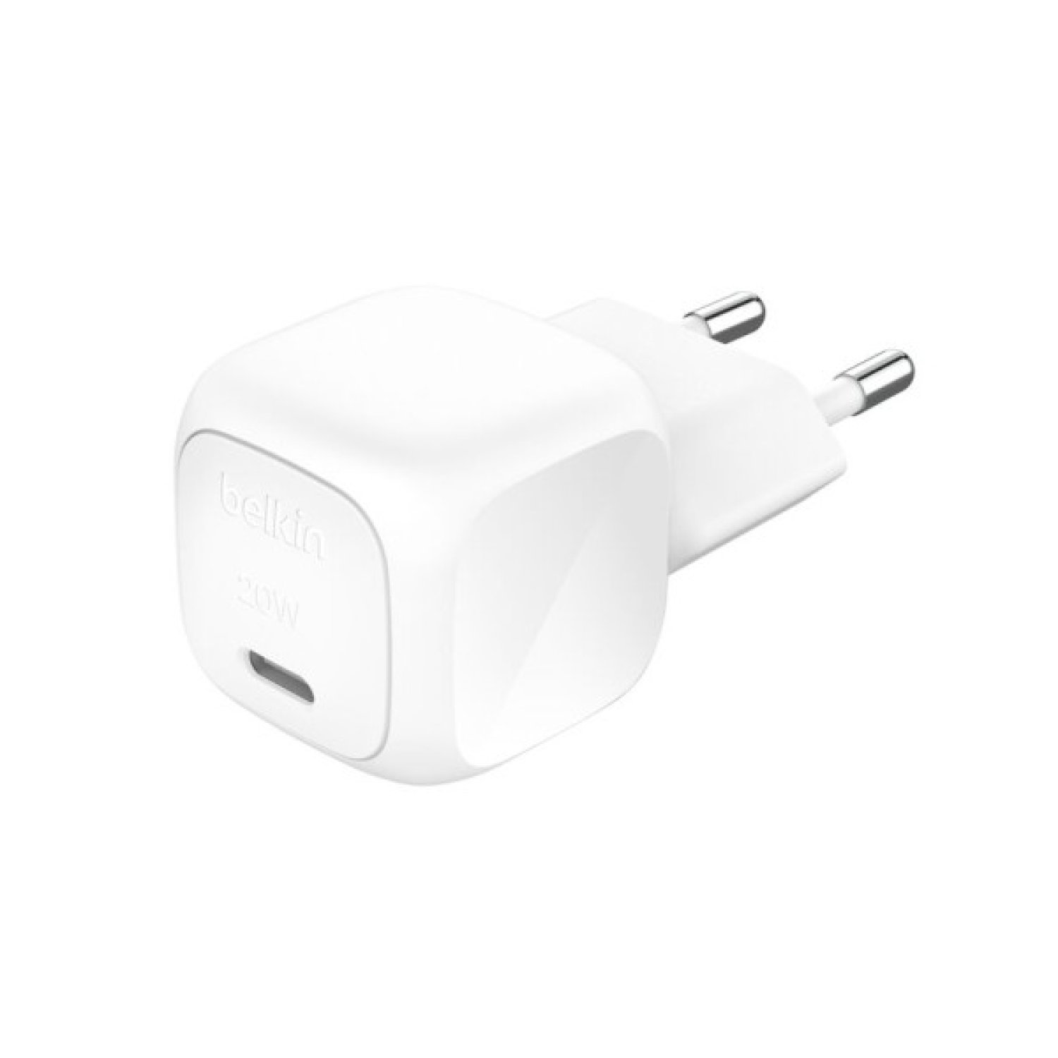Belkin Cargador Pared USB-C · 20W · PPS · Blanco