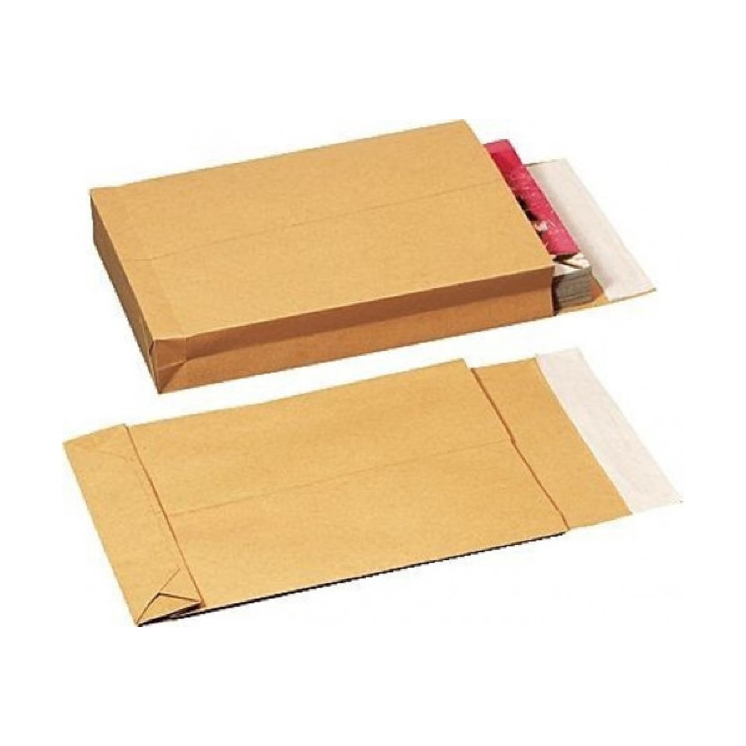 SAM · Bolsas Kraft DIN B4 · 250x353x30 mm · Fuelle 3 lados · Caja 250 unidades