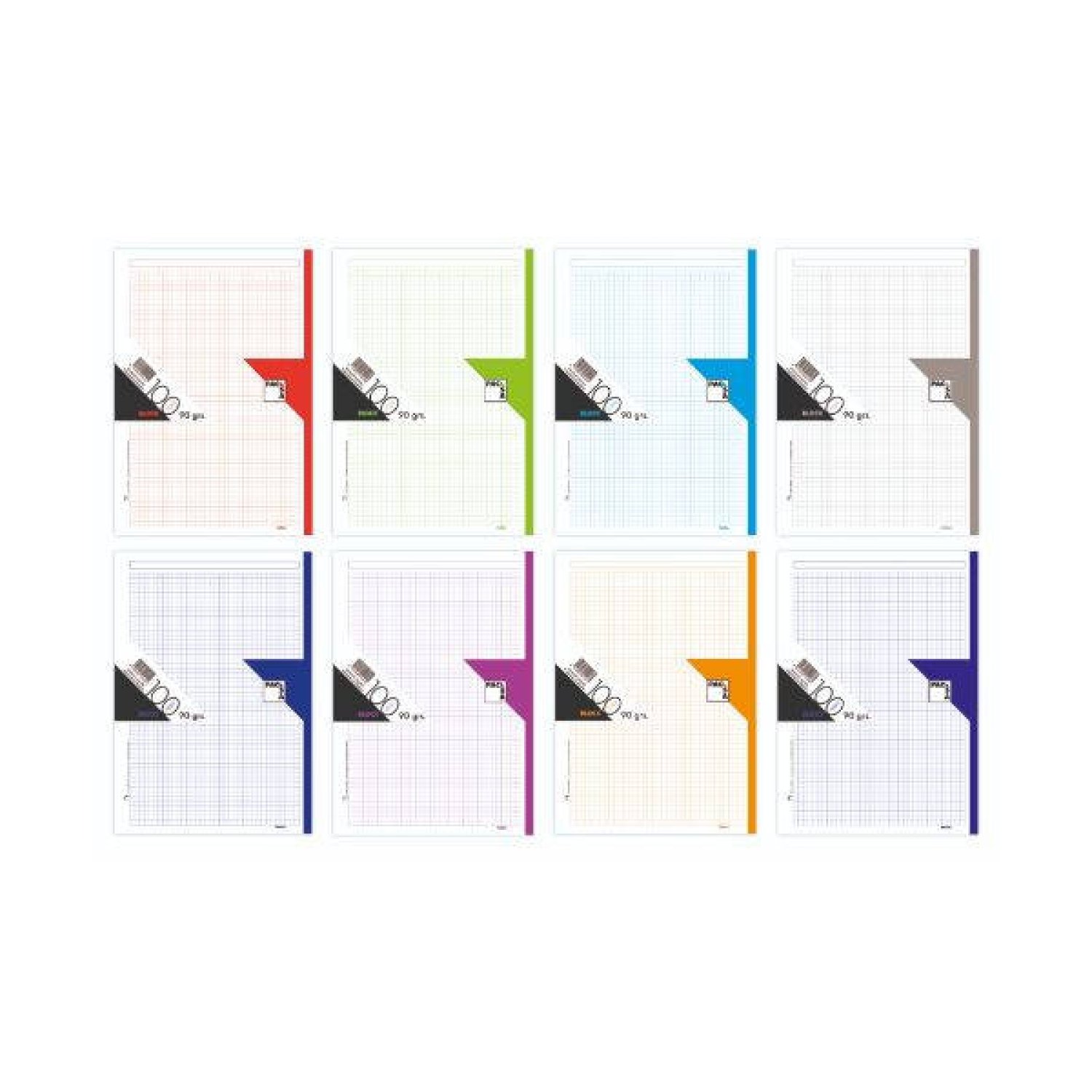 Pacsa · Papel A4 · 90g · 100 hojas · Gris