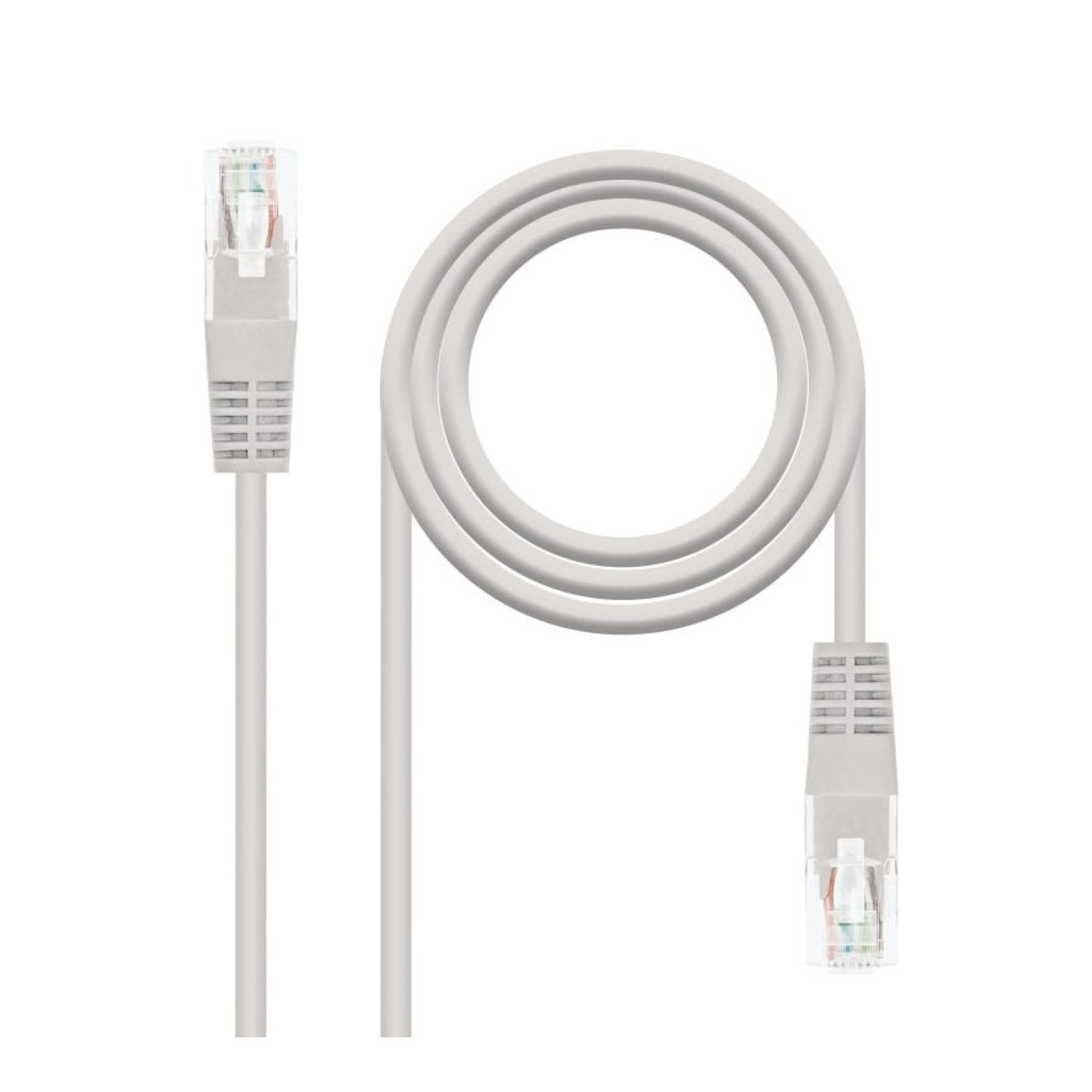 Nanocable Cable Red RJ45 CAT.5E UTP · 1,0m · AWG24
