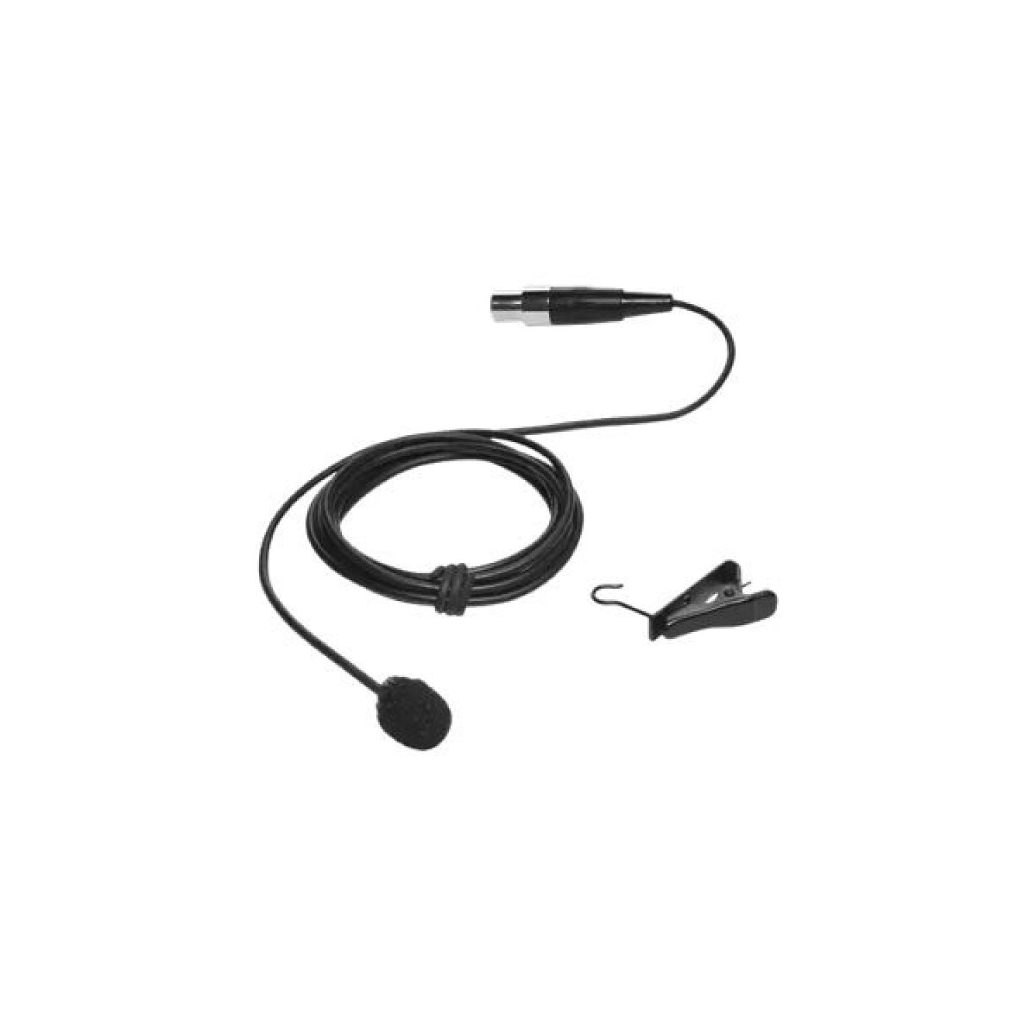 ClearOne Lavalier · Micrófono Cardioide · Negro · Para Transmisor Inalámbrico