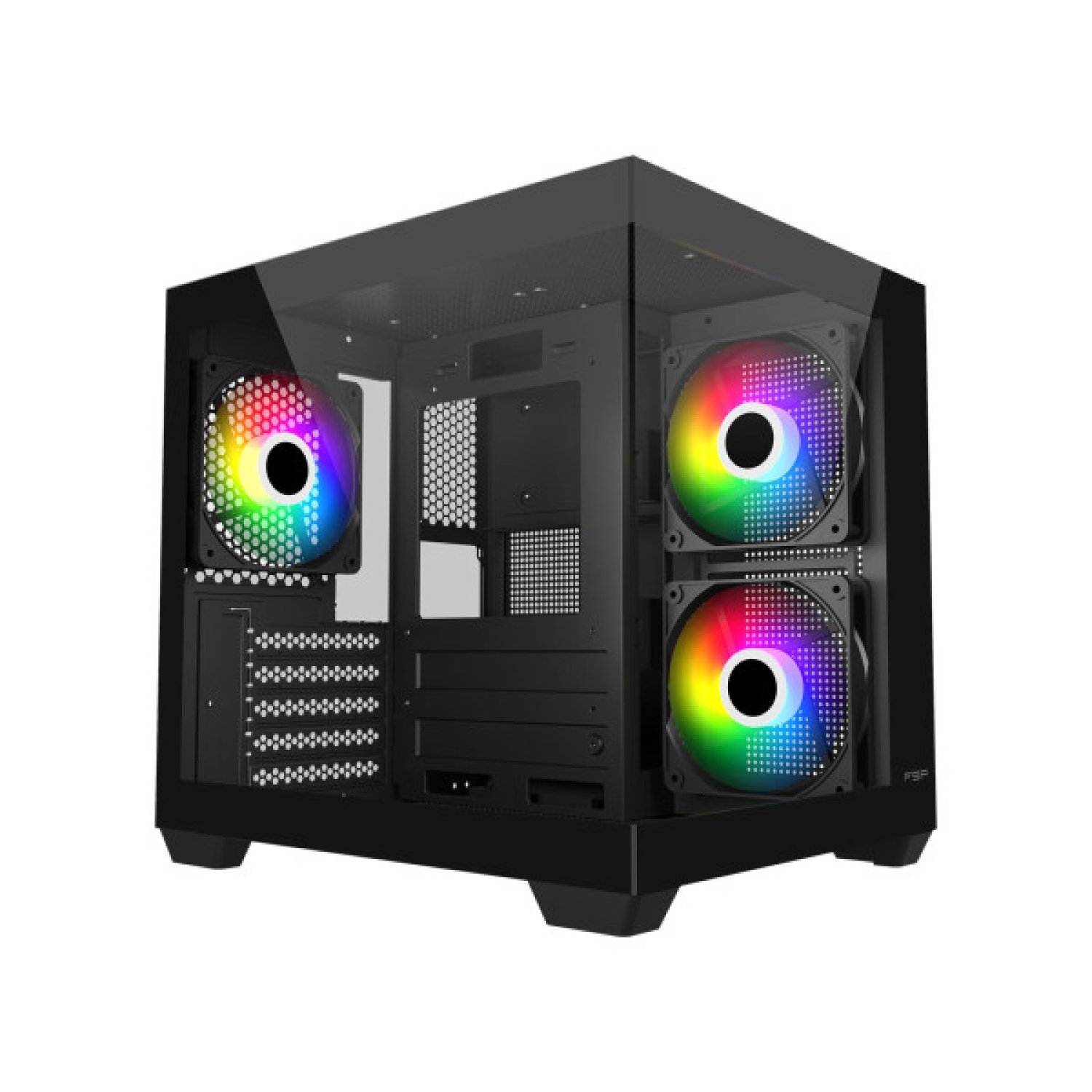 FSP S140-BA · Caja SFF · Negra · Compacta