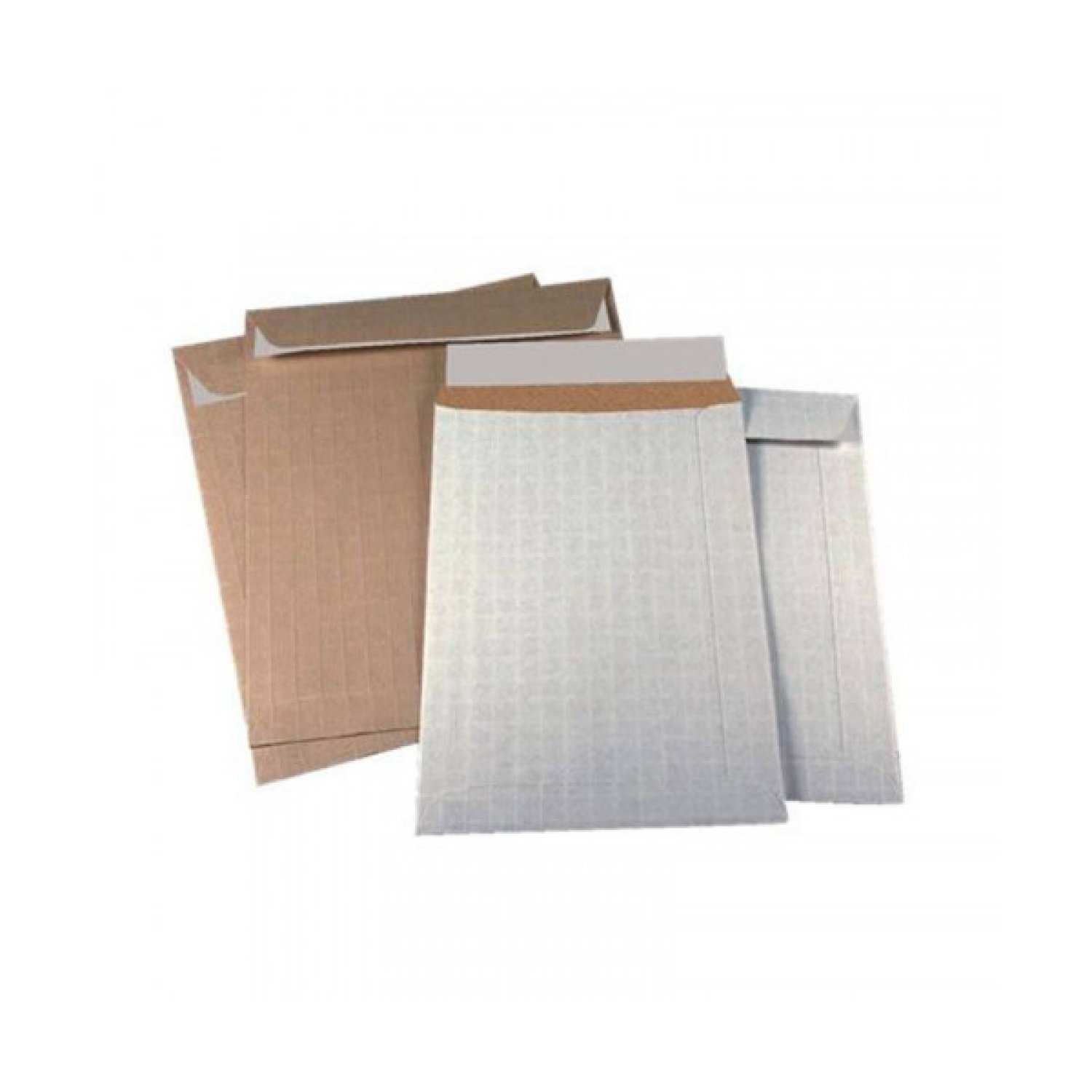 SAM · Bolsas Kraft Folio Prolongado · 100 unidades · 260x360mm · Autoadhesivas con Tira de Silicona