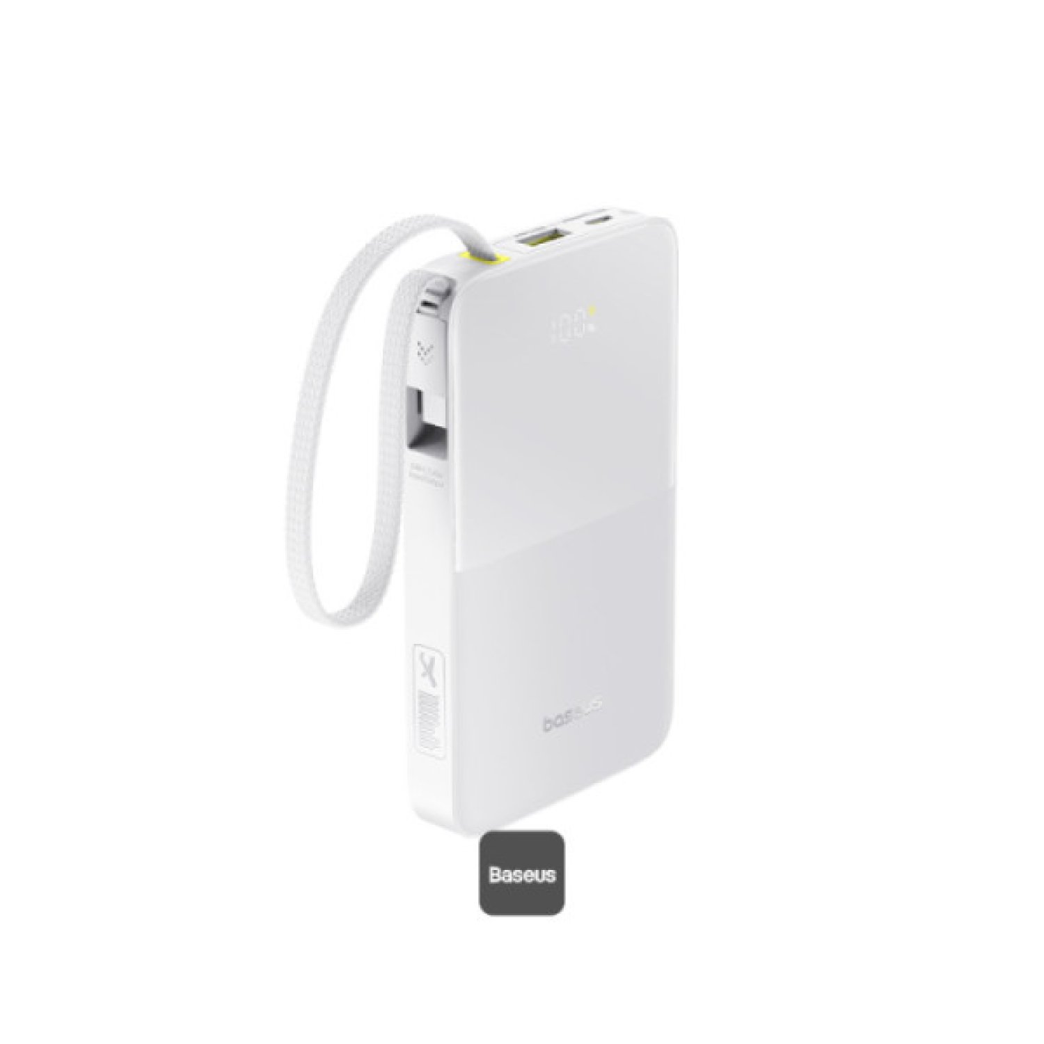Baseus Enerbank FP11 · 10000mAh · 15W · Carga Rápida · Blanco