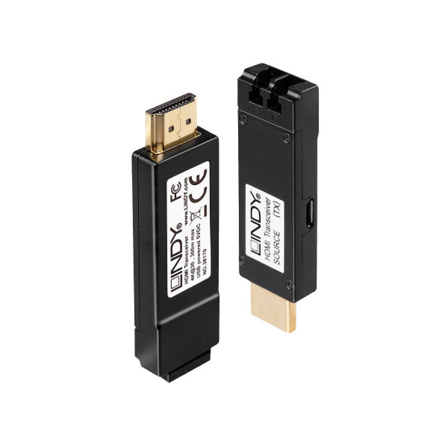 Lindy 38170 · Extensor Audio/Video AV · Transmisor y Receptor · Negro