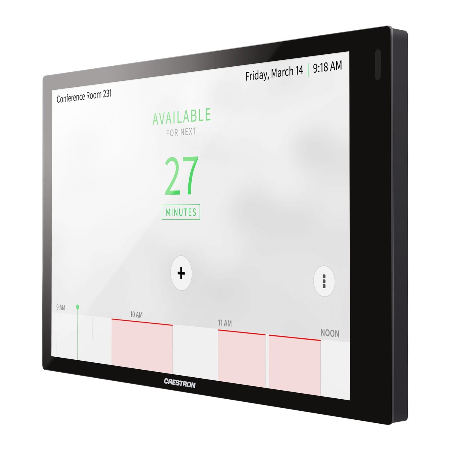 CRESTRON 7 IN. WALL MOUNT TOUCH SCREEN, BLACK SMOOTH (TSW-770-B-S) 6510813