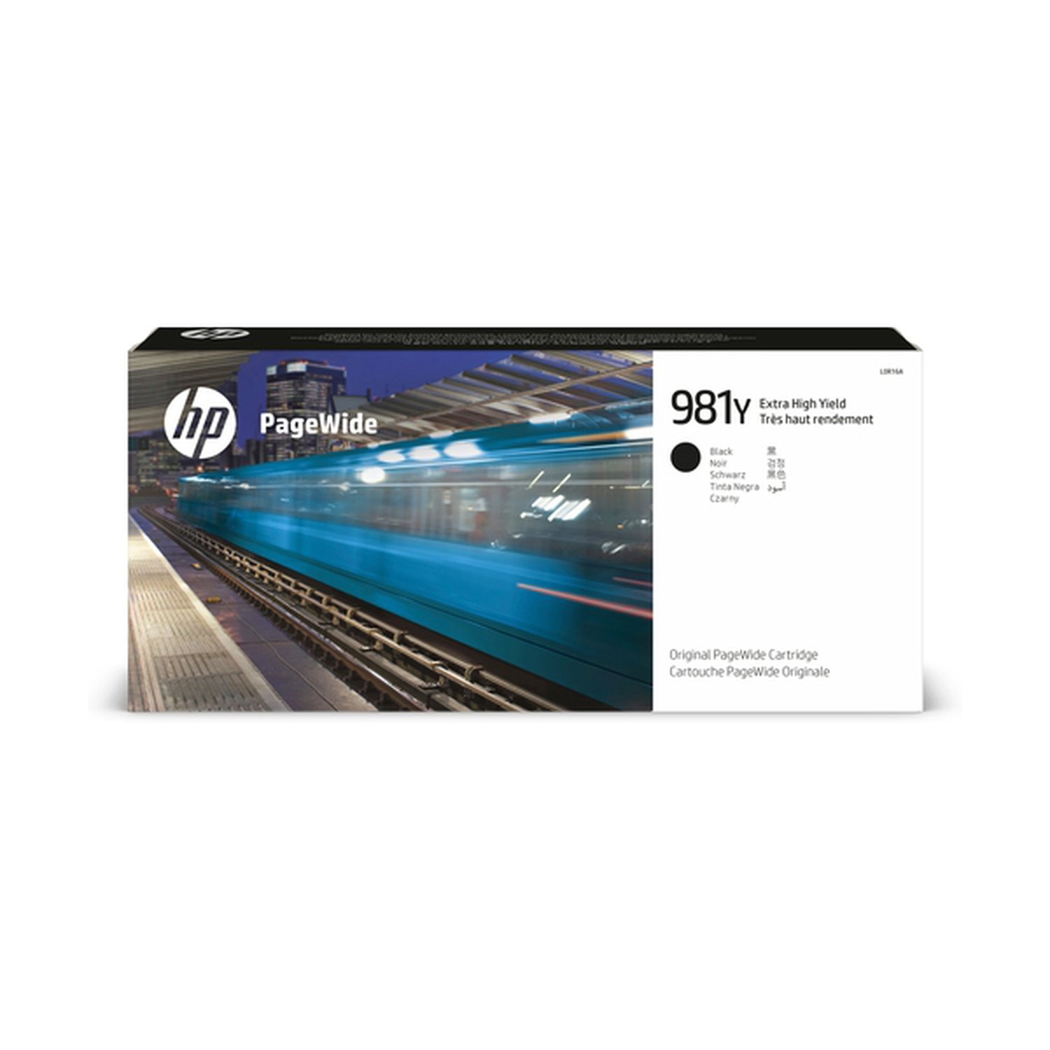 HP Cartucho de tinta negro 20.000 paginas L0R16A (981Y)