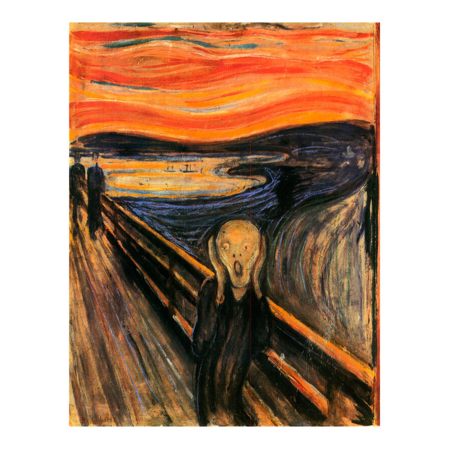 Puzzle El Grito Munch Museum Collection 1000pzs