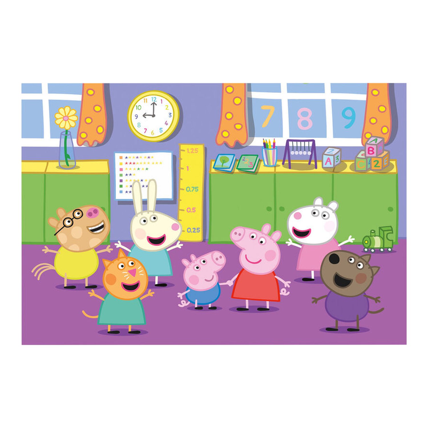 Puzzle Floor Peppa Pig 40pzs