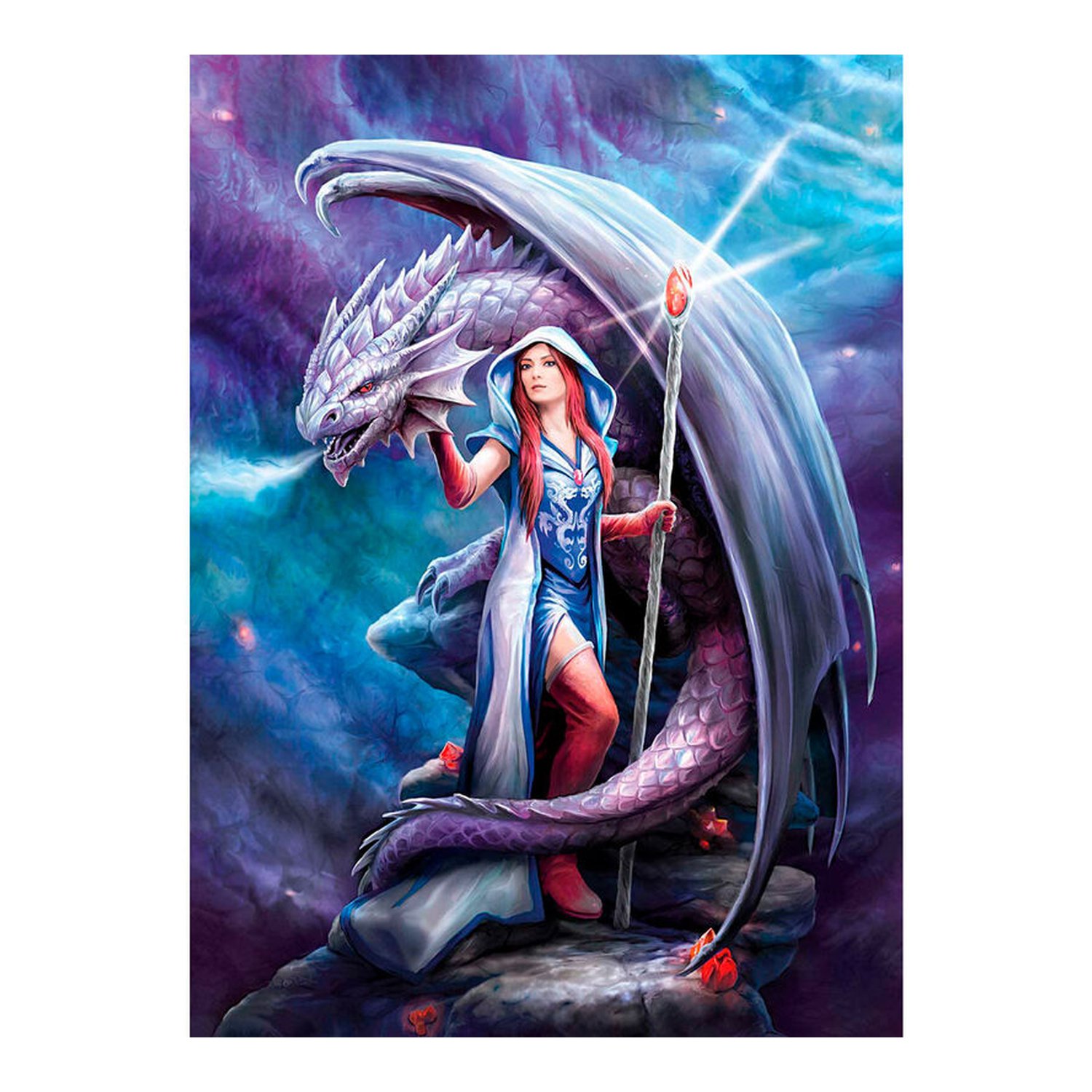 Puzzle Dragon Magico Anne Stokes 1000pzs