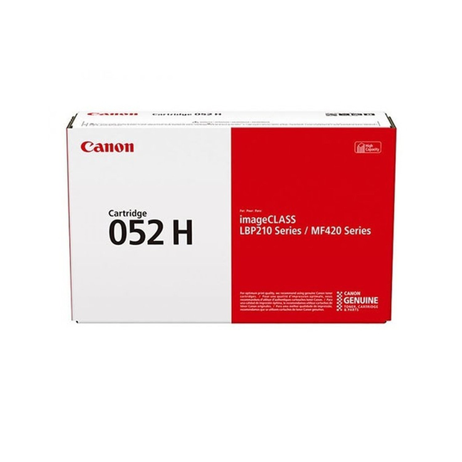 CANON TONER NEGRO 052H I-SENSYS LBP-212 DW/MF 421DW 9.200 PAGINAS