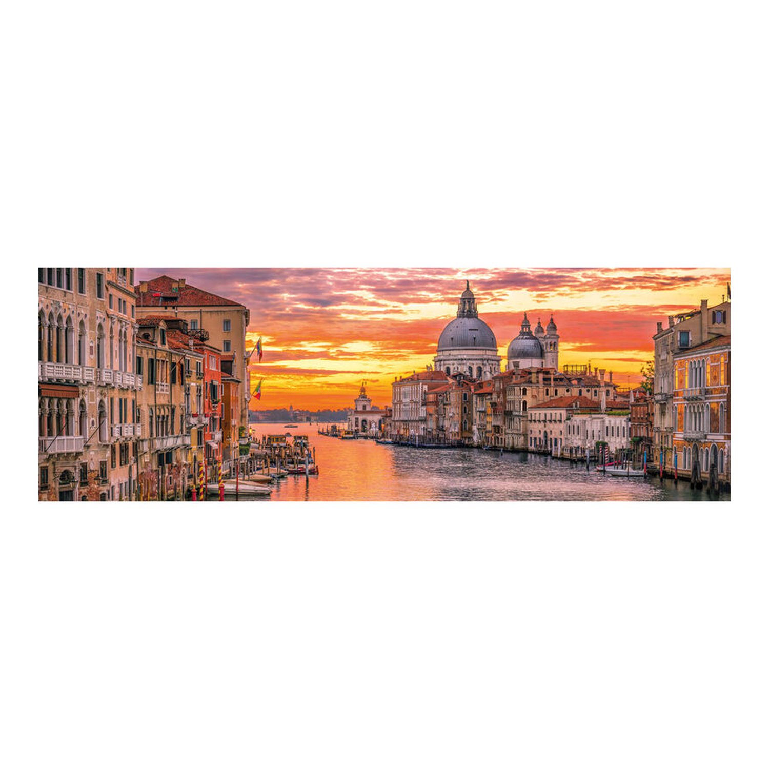 Puzzle Panorama El Gran Ganal Venecia 1000pzs