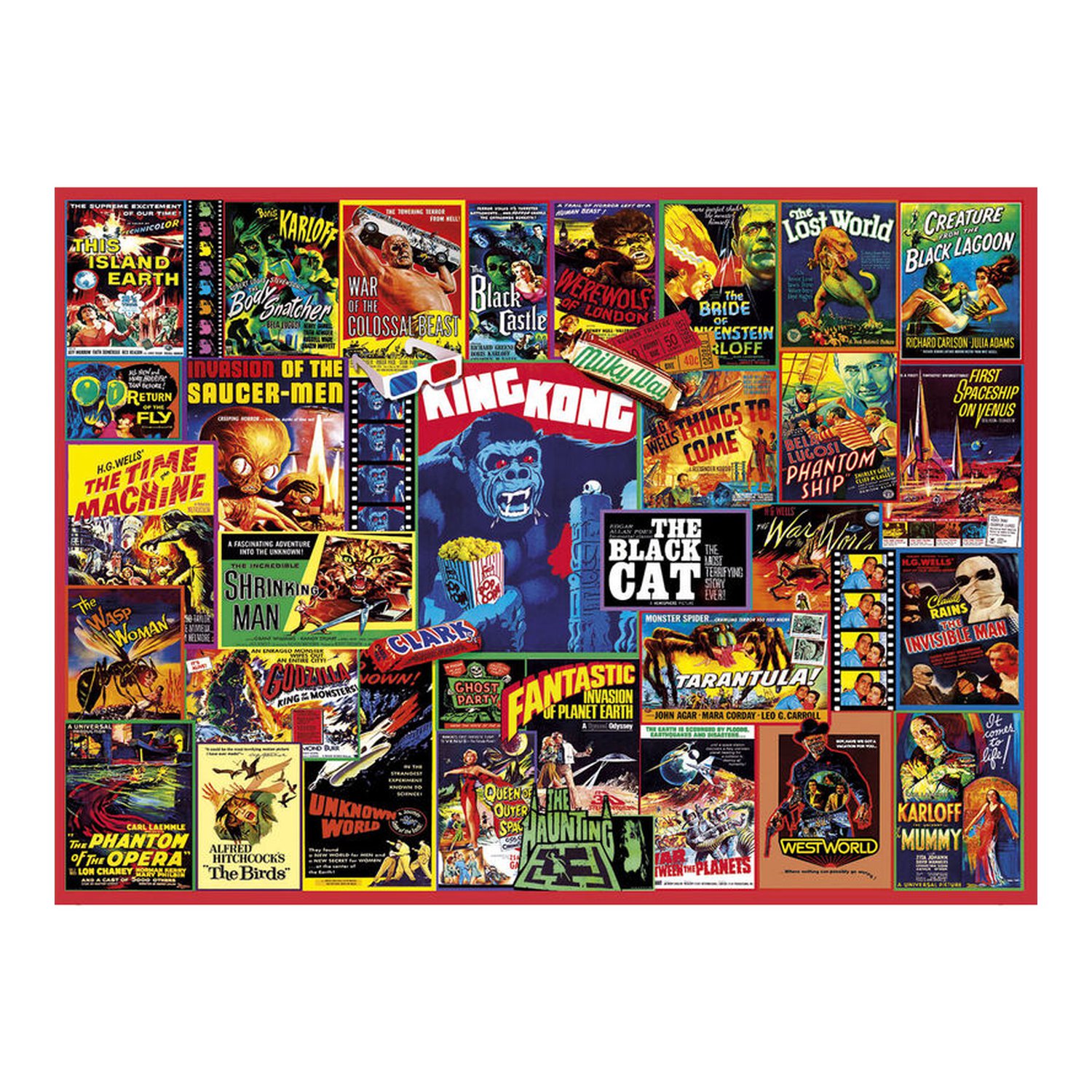 Puzzle Thriller Classics 1000pzs