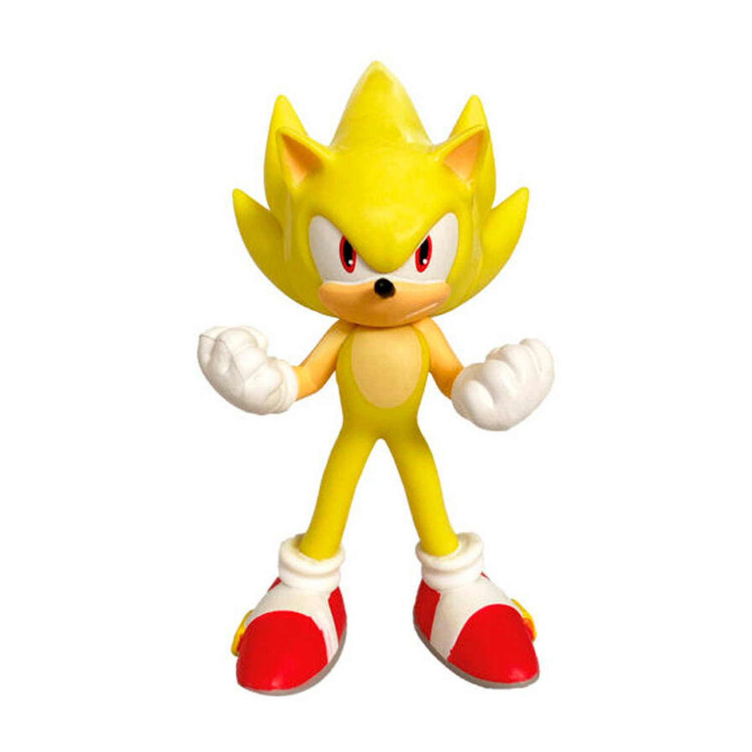 Figura Super Sonic Sonic the Hedgehog (6 Uds)