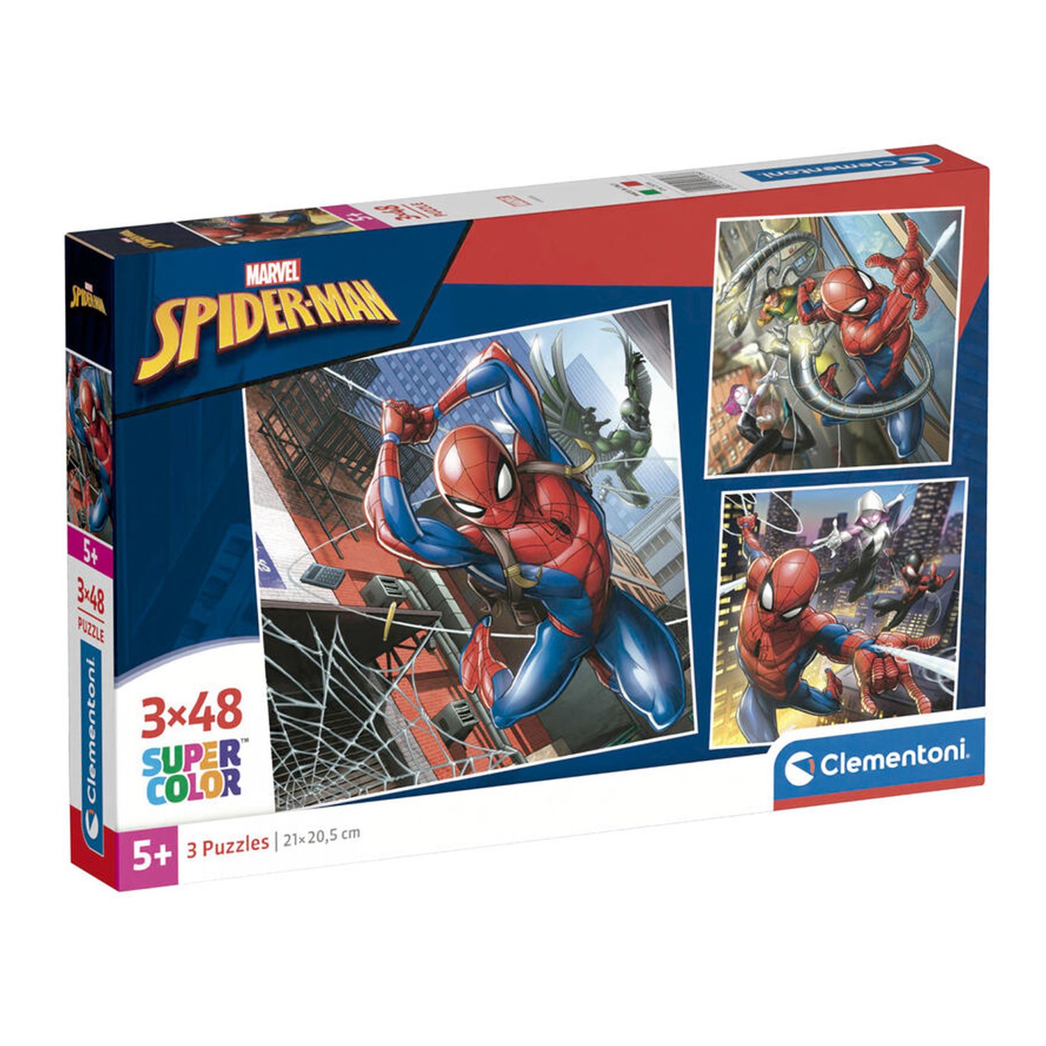 Puzzle Spiderman Marvel 3x48pzs
