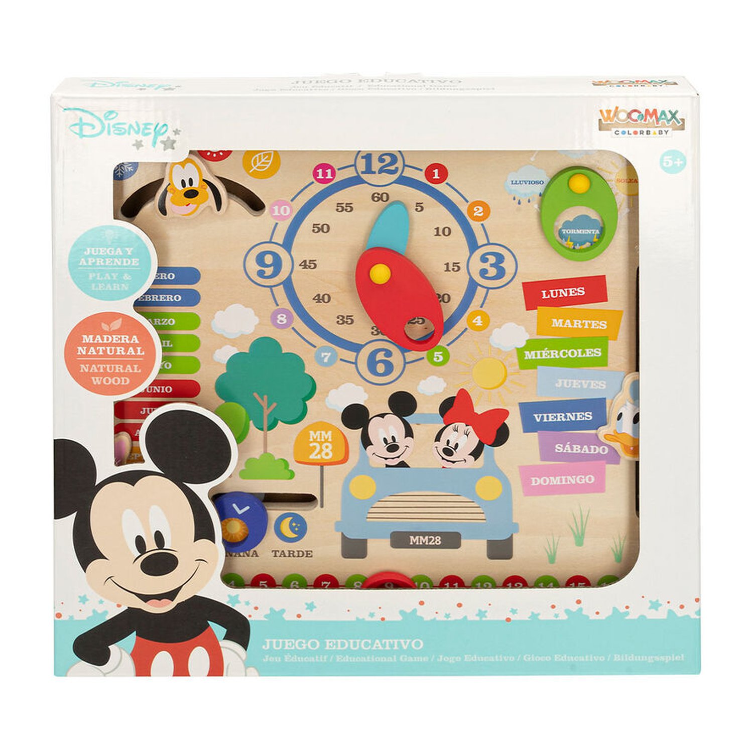 Juego Educativo Calendario Disney