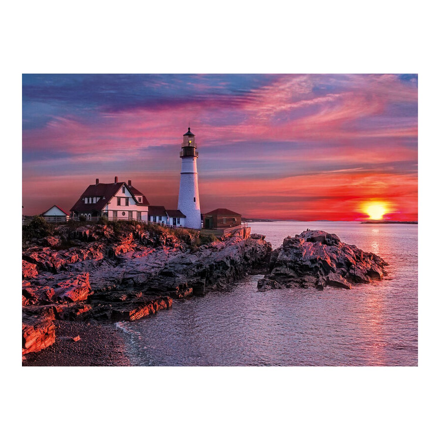 Puzzle Faro de Portland 500pzs