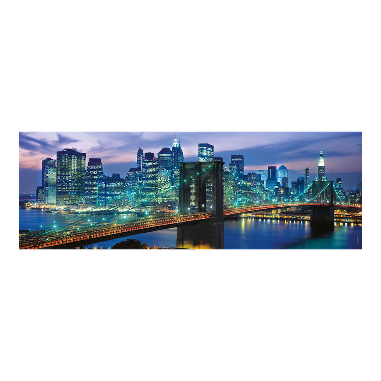 Puzzle Panorama Puente de Brooklyn New York 1000pzs