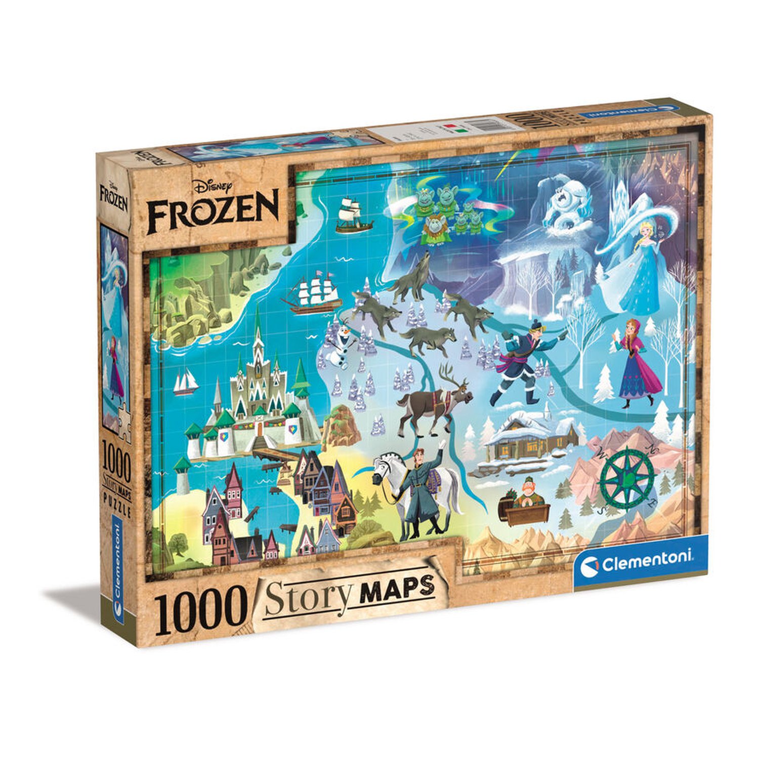 Puzzle Frozen Disney 1000pzs