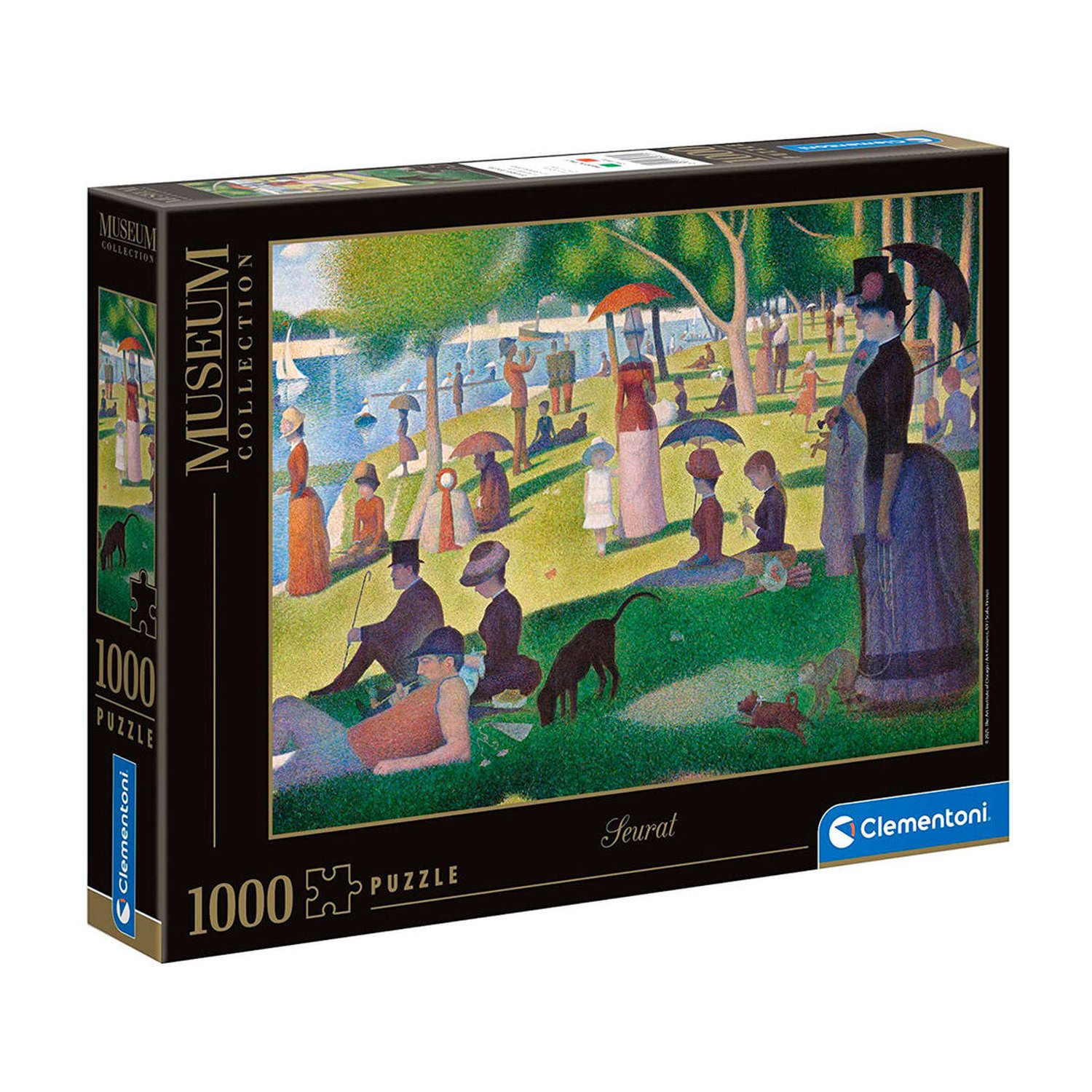 Puzzle Una Tarde de Domingo en la Isla de la Grande Jatte Musseum Collection 1000pzs