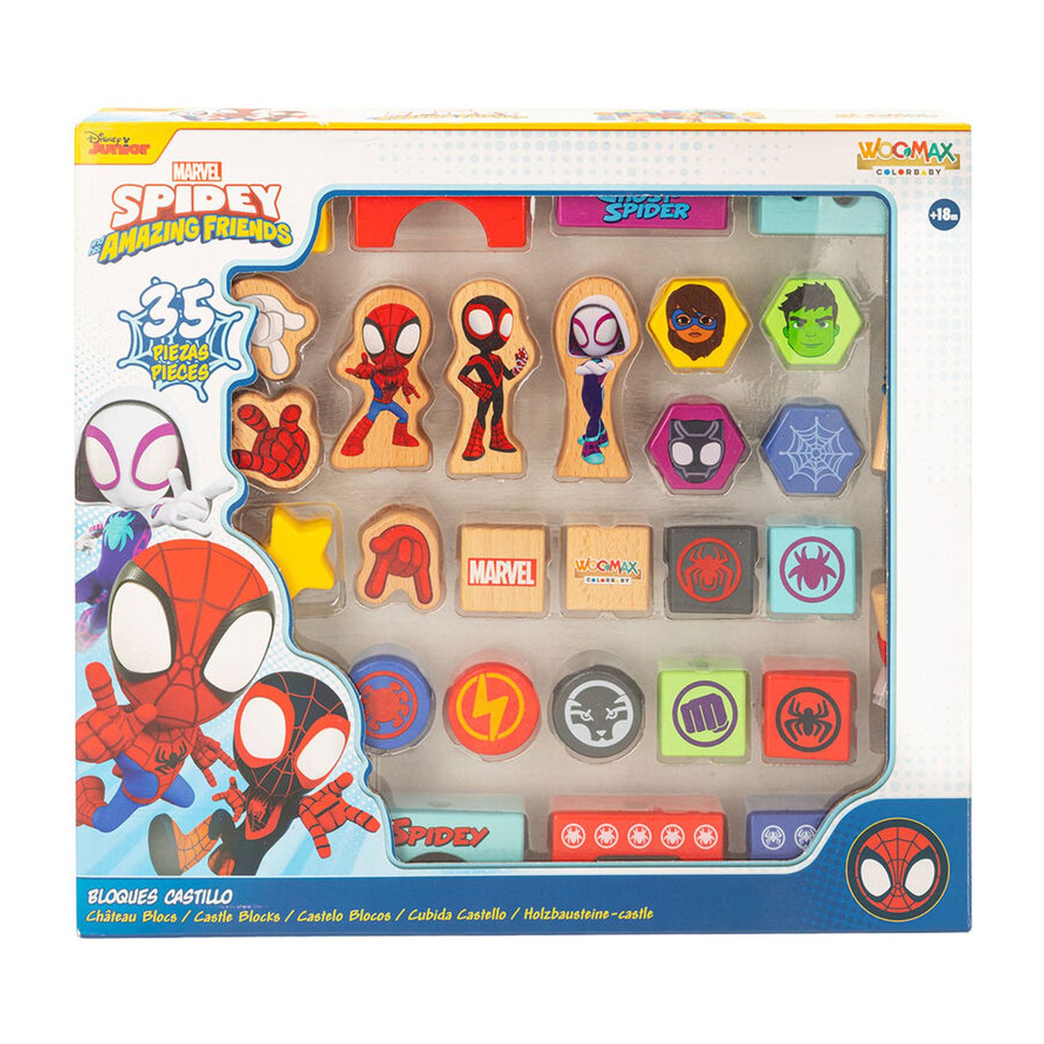 Playset madera Spidey Marvel