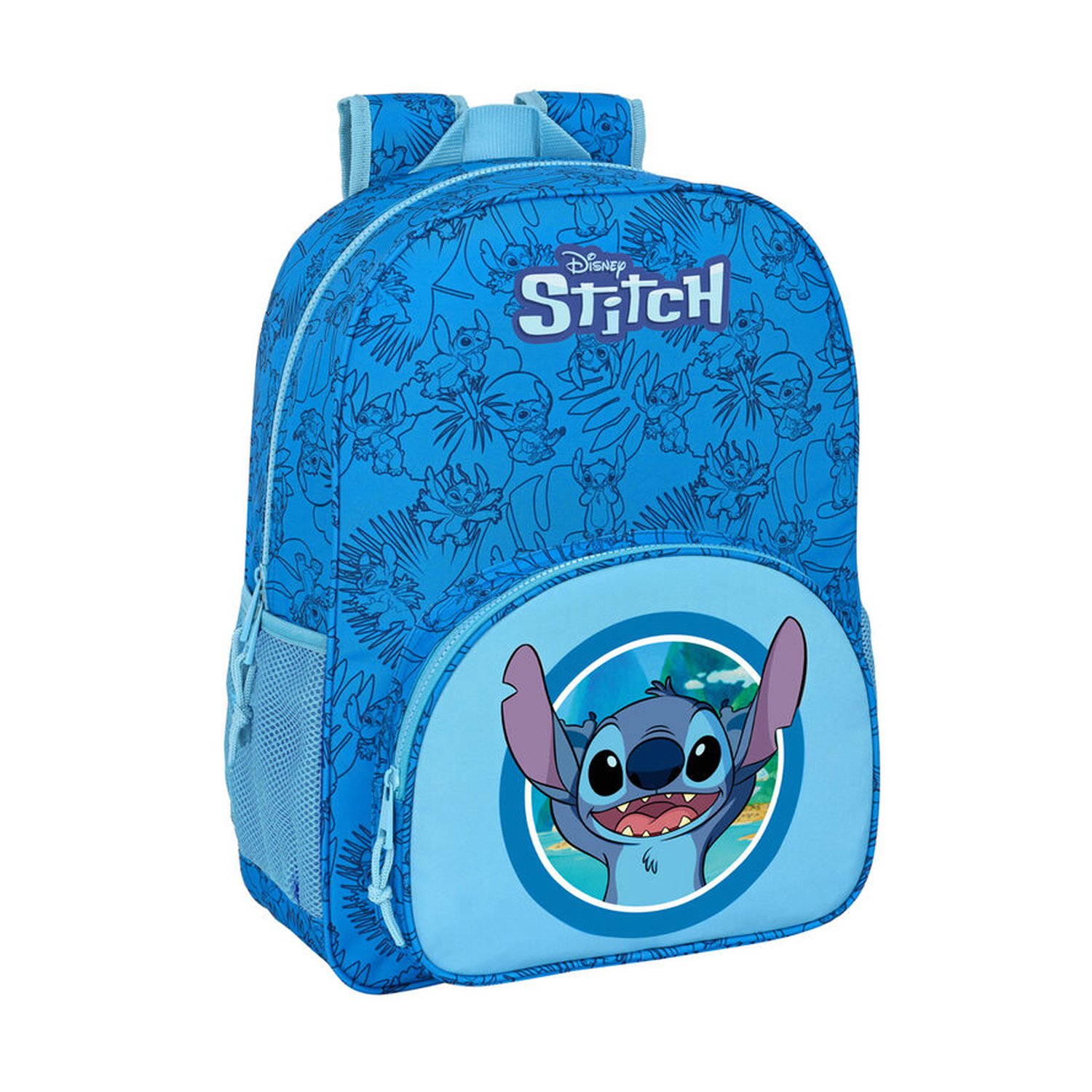 Mochila Stitch Disney 42cm adaptable
