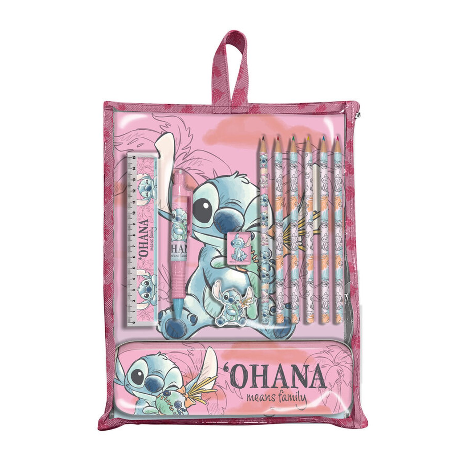 Set papeleria Stitch Disney
