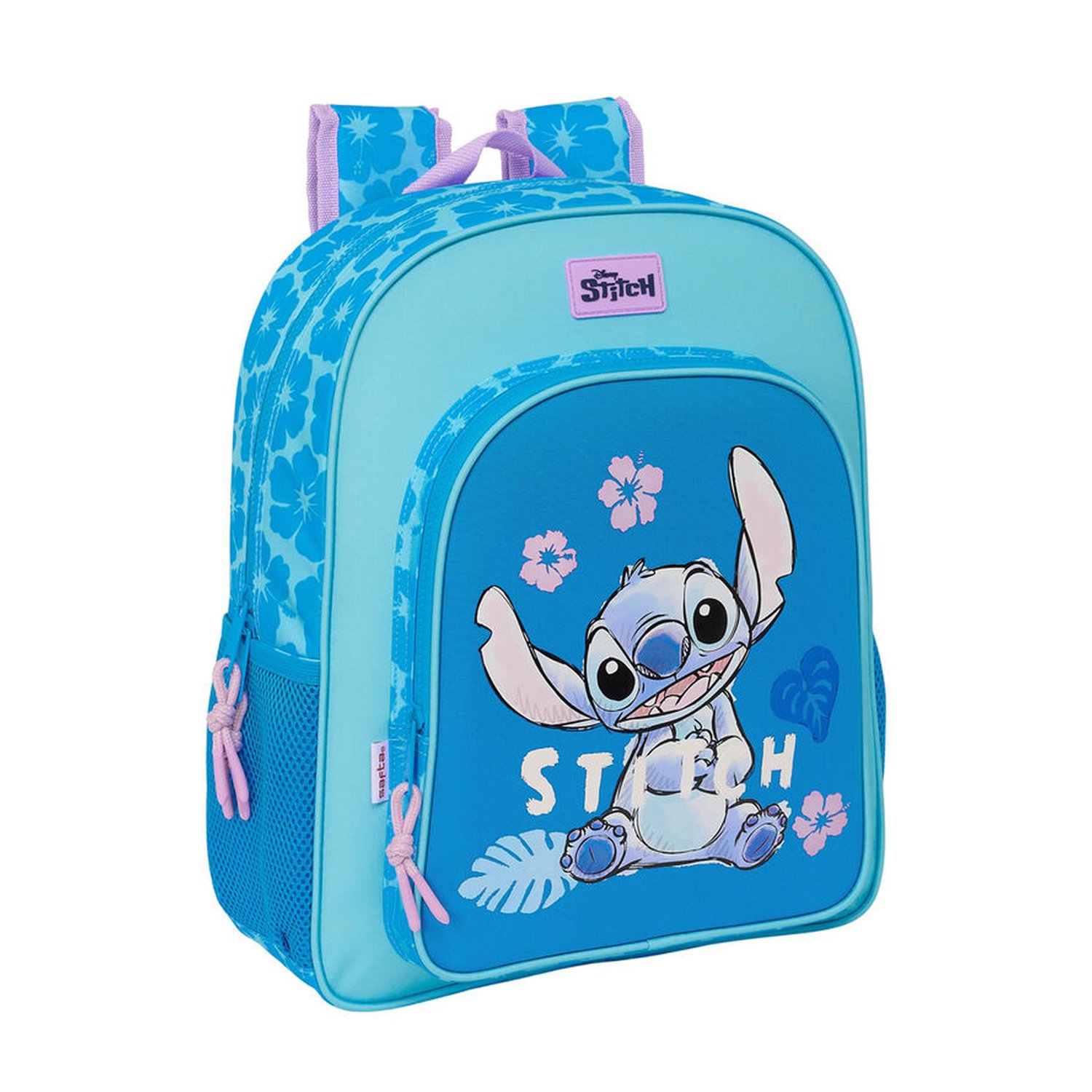 Mochila Hawaii Stitch Disney 38cm adaptable