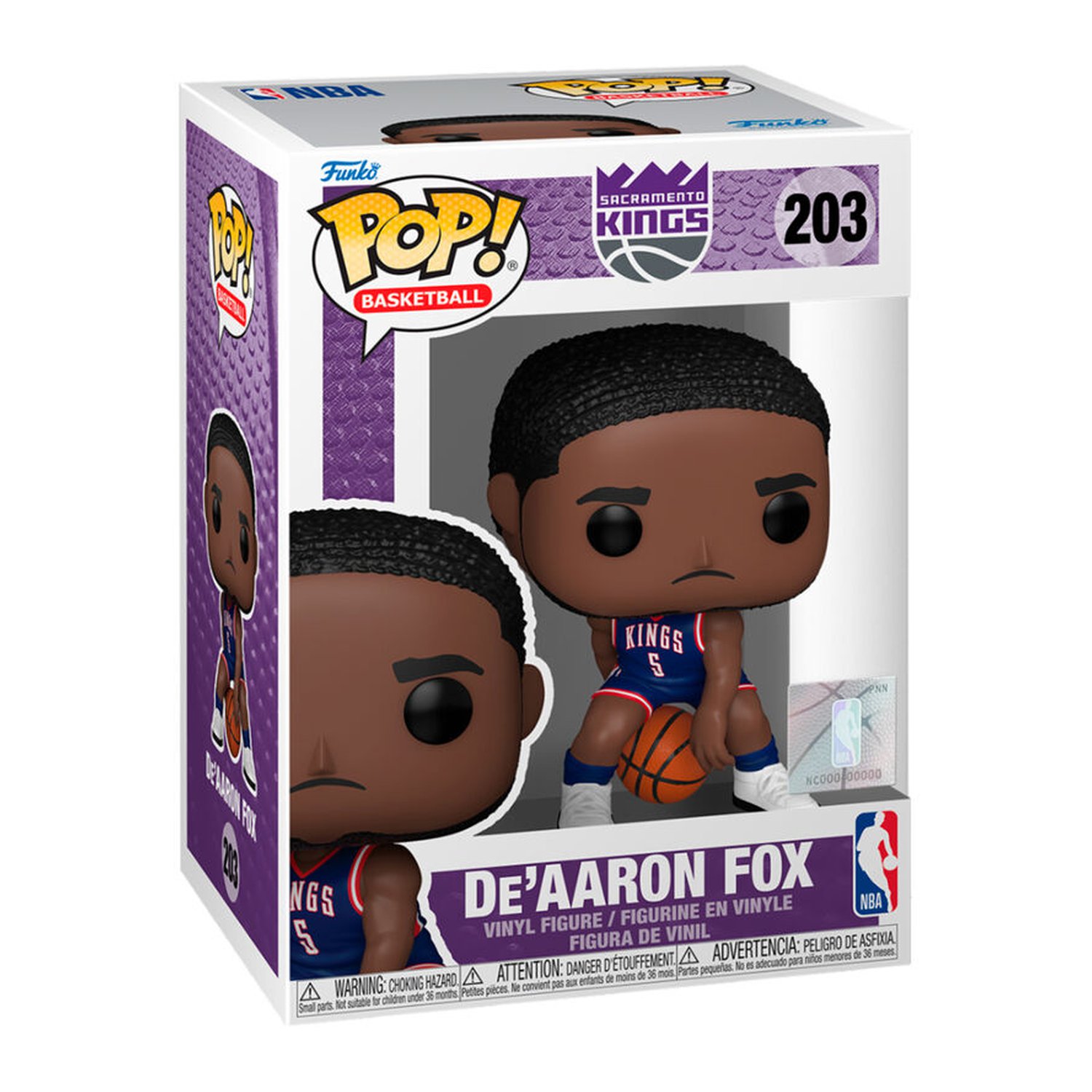 Figura POP NBA Sacramento Kings De Aaron Fox