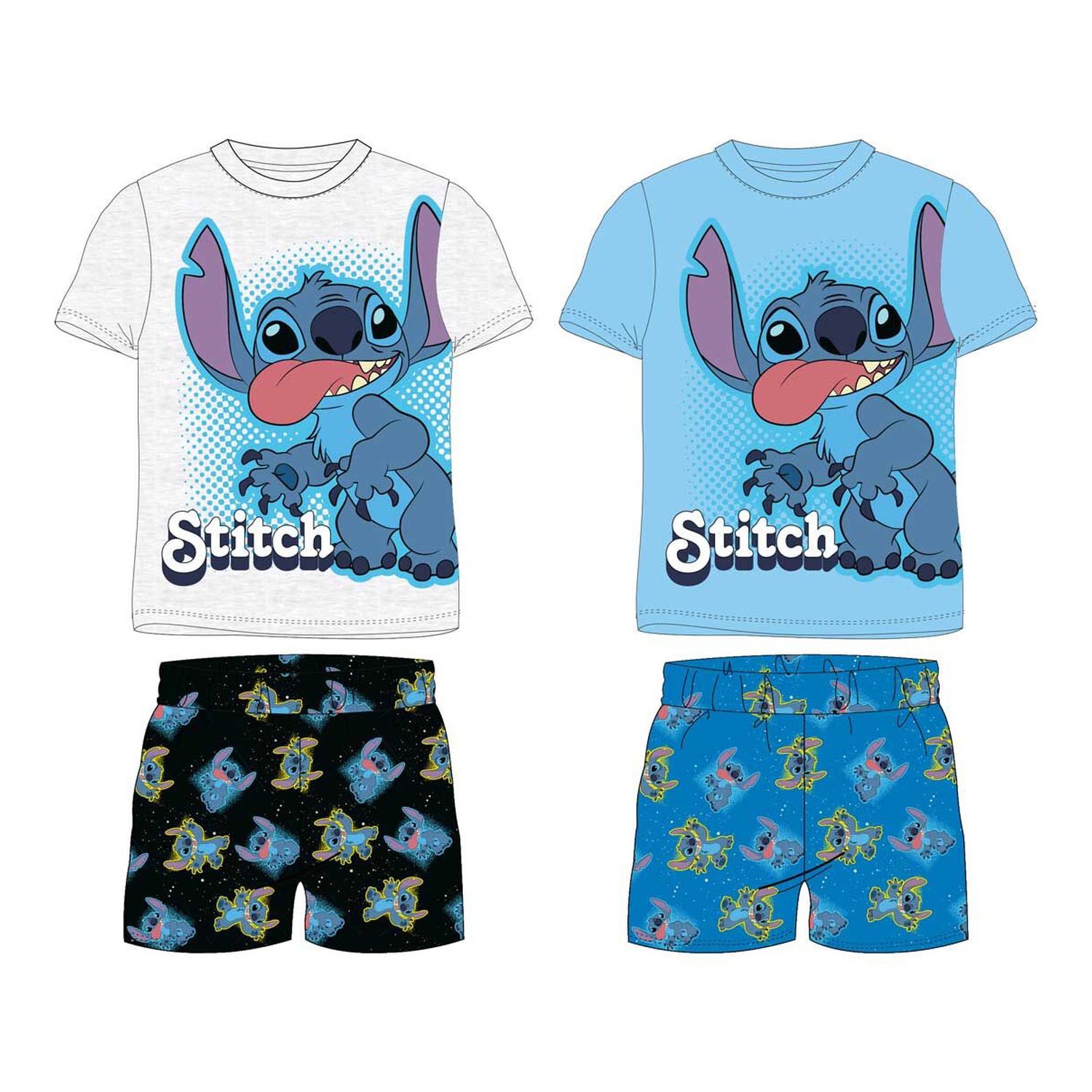 Conjunto Stitch Disney surtido (12 Uds)
