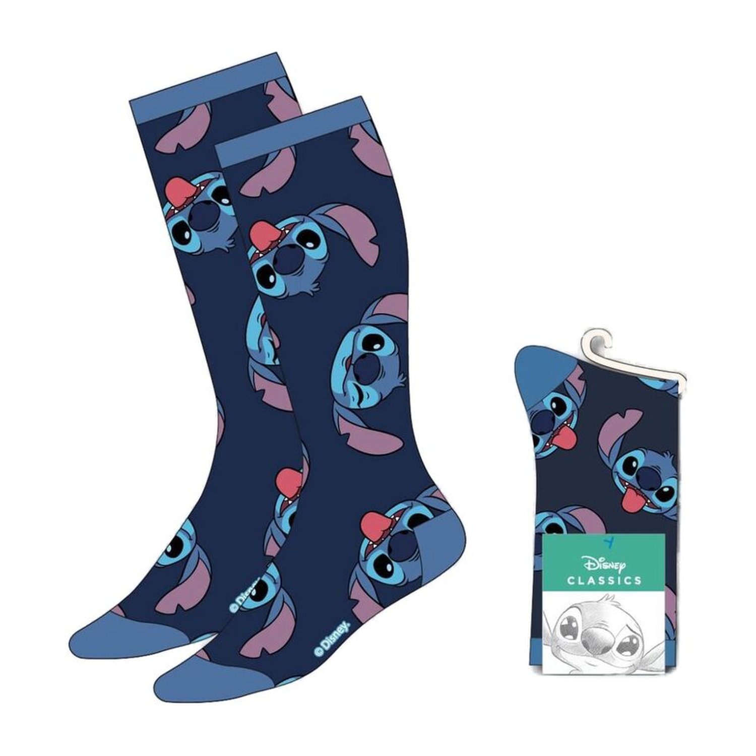 Set calcetines Stitch Disney adulto (6 Uds)