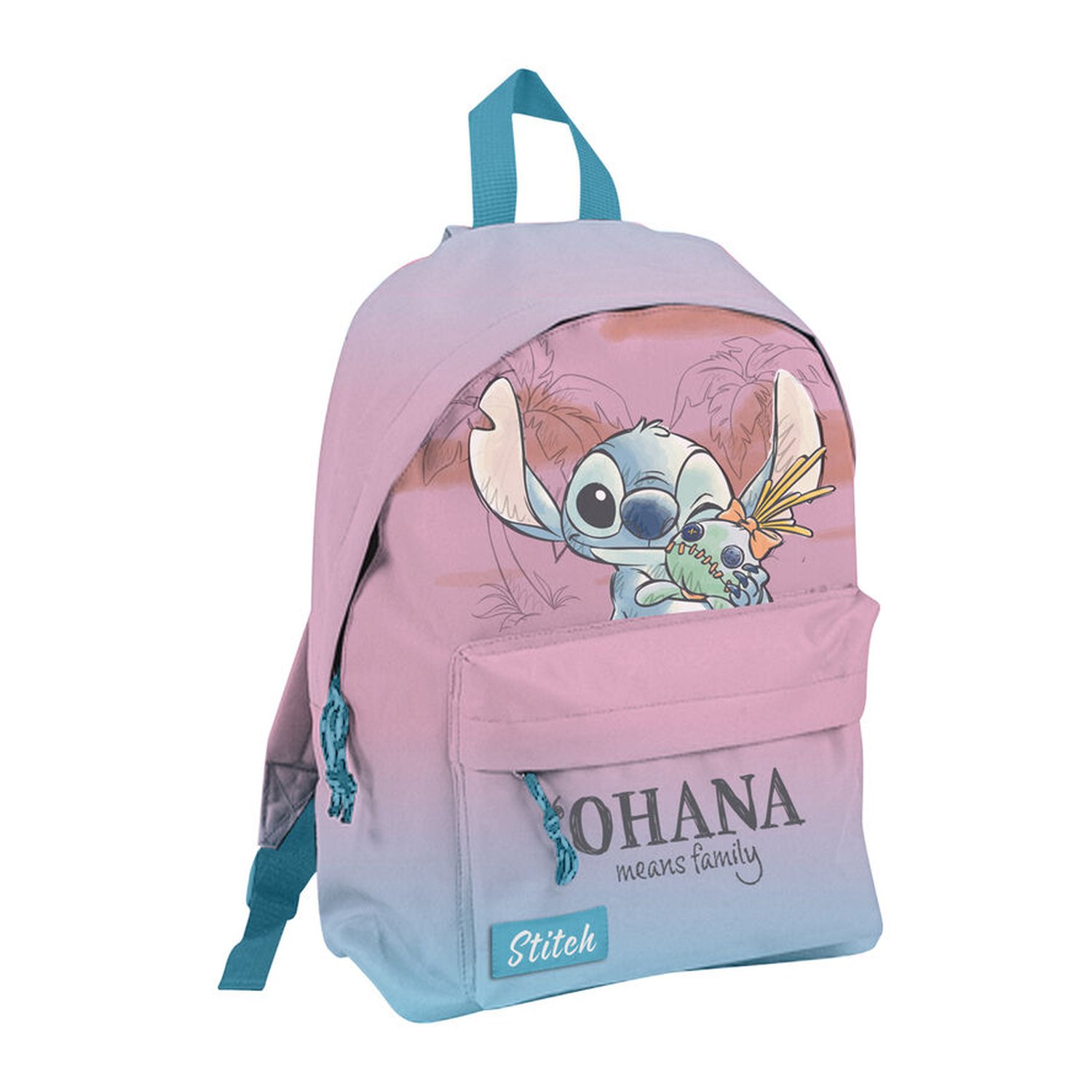 Mochila Ohana Stitch Disney 40cm