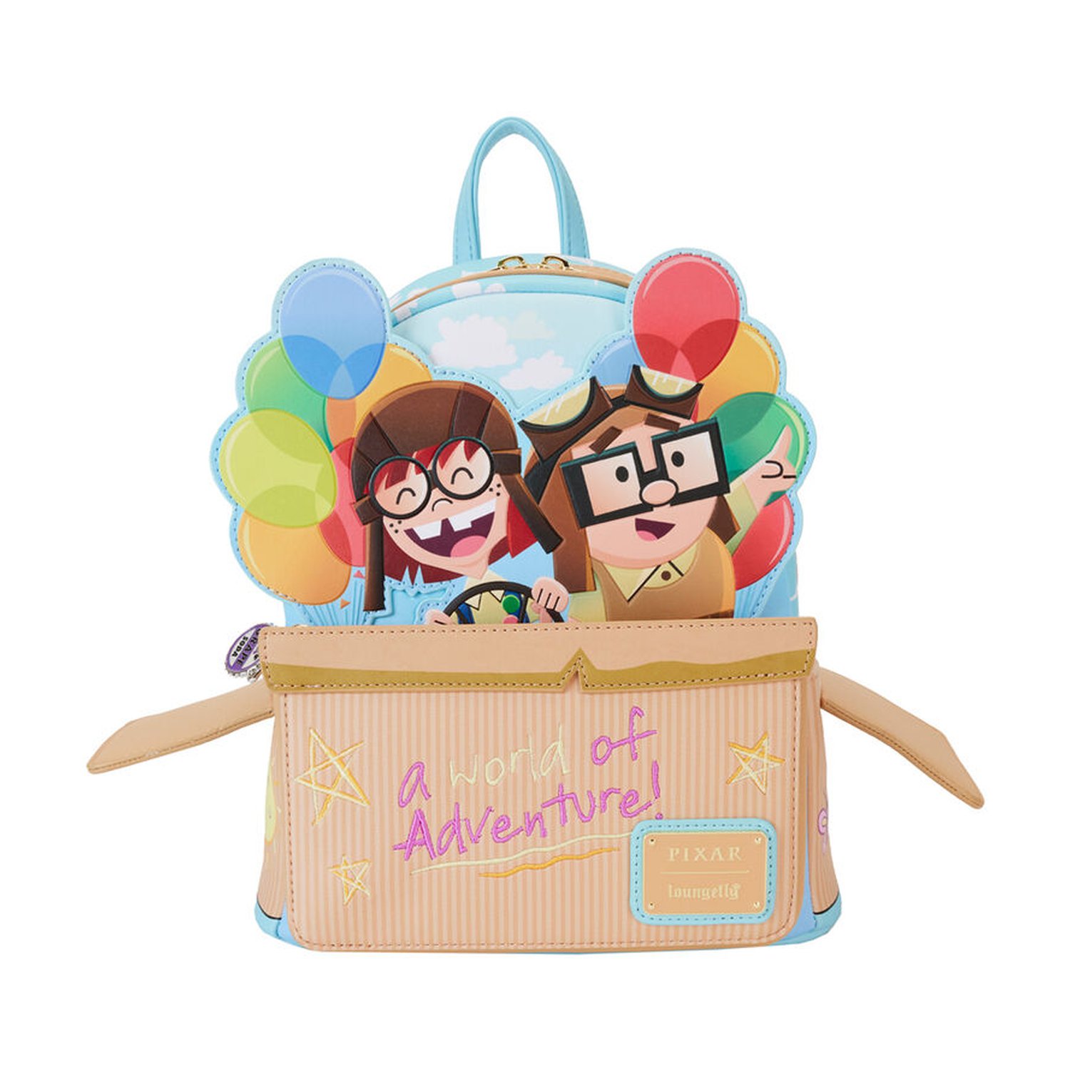 Mochila Spirit of Adventure 15th Anniversary Up Disney Pixar Loungefly 26cm