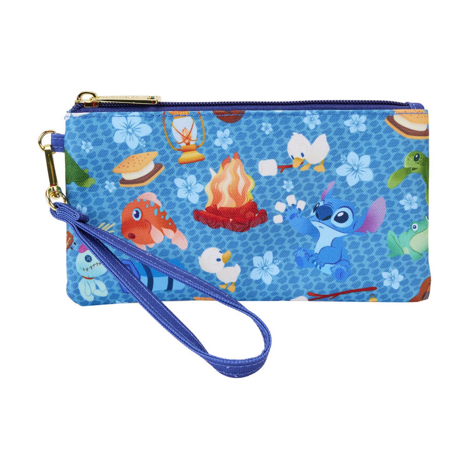 Cartera nylon Camping Cuties Stitch Disney Loungefly